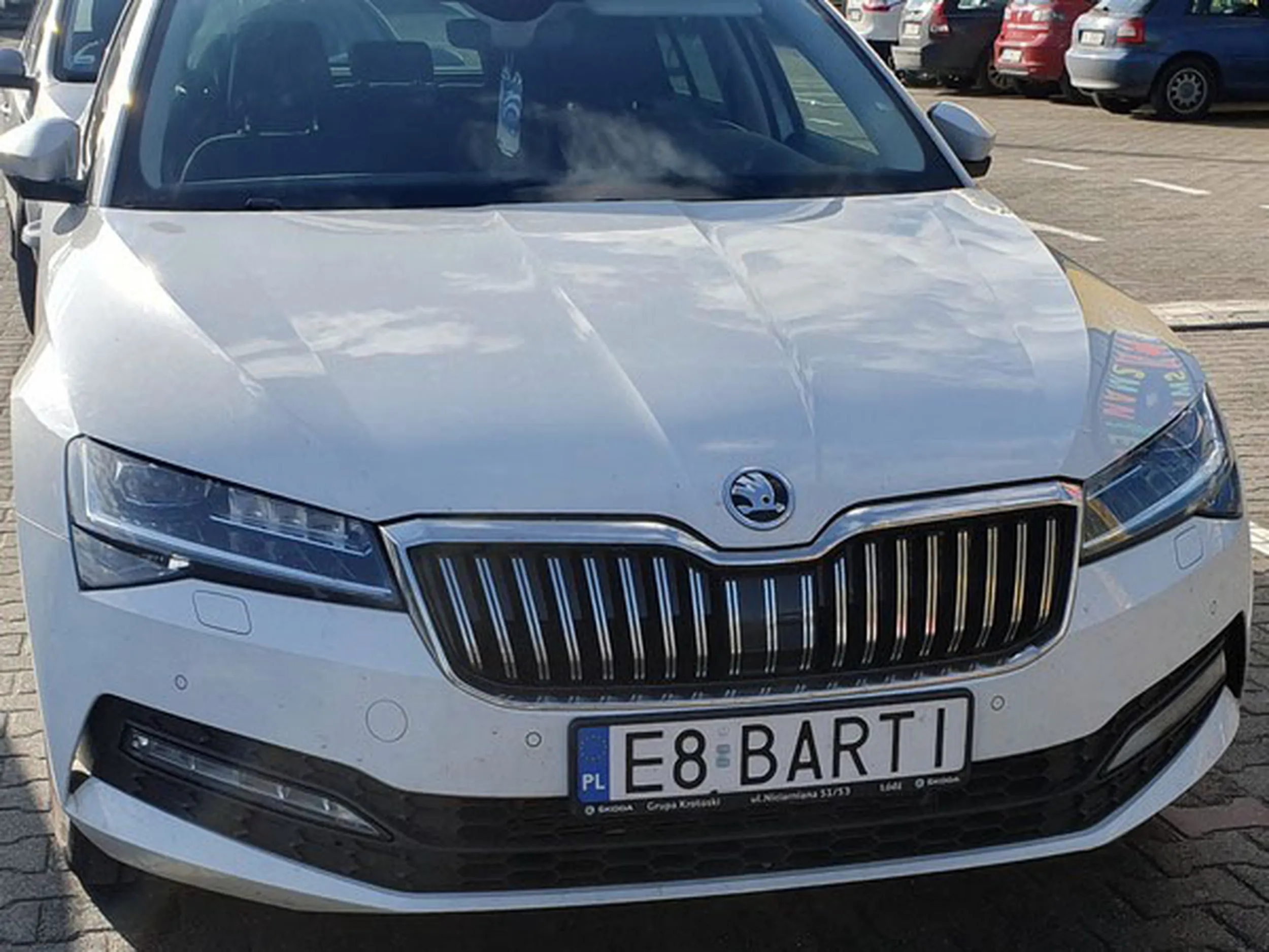 Fajny numer, blacha E8 BARTI