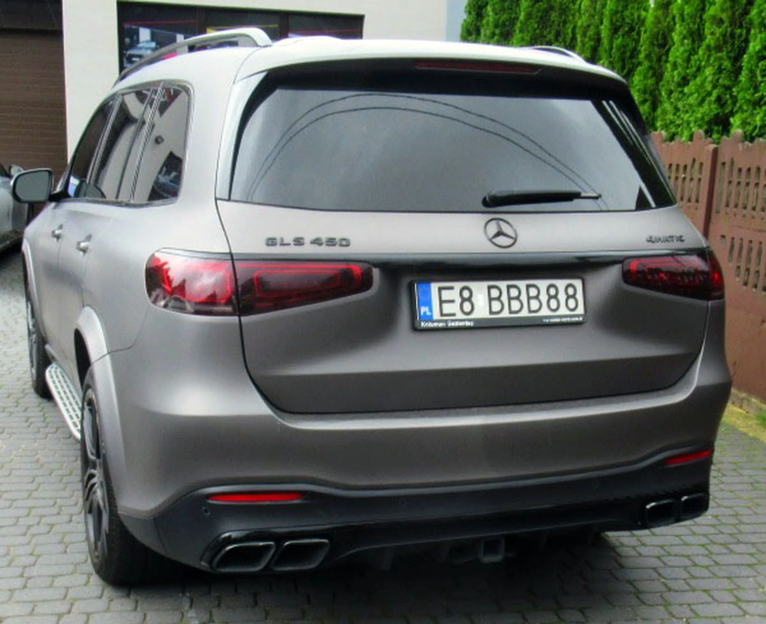 Fajny numer, blacha E8 BBB88