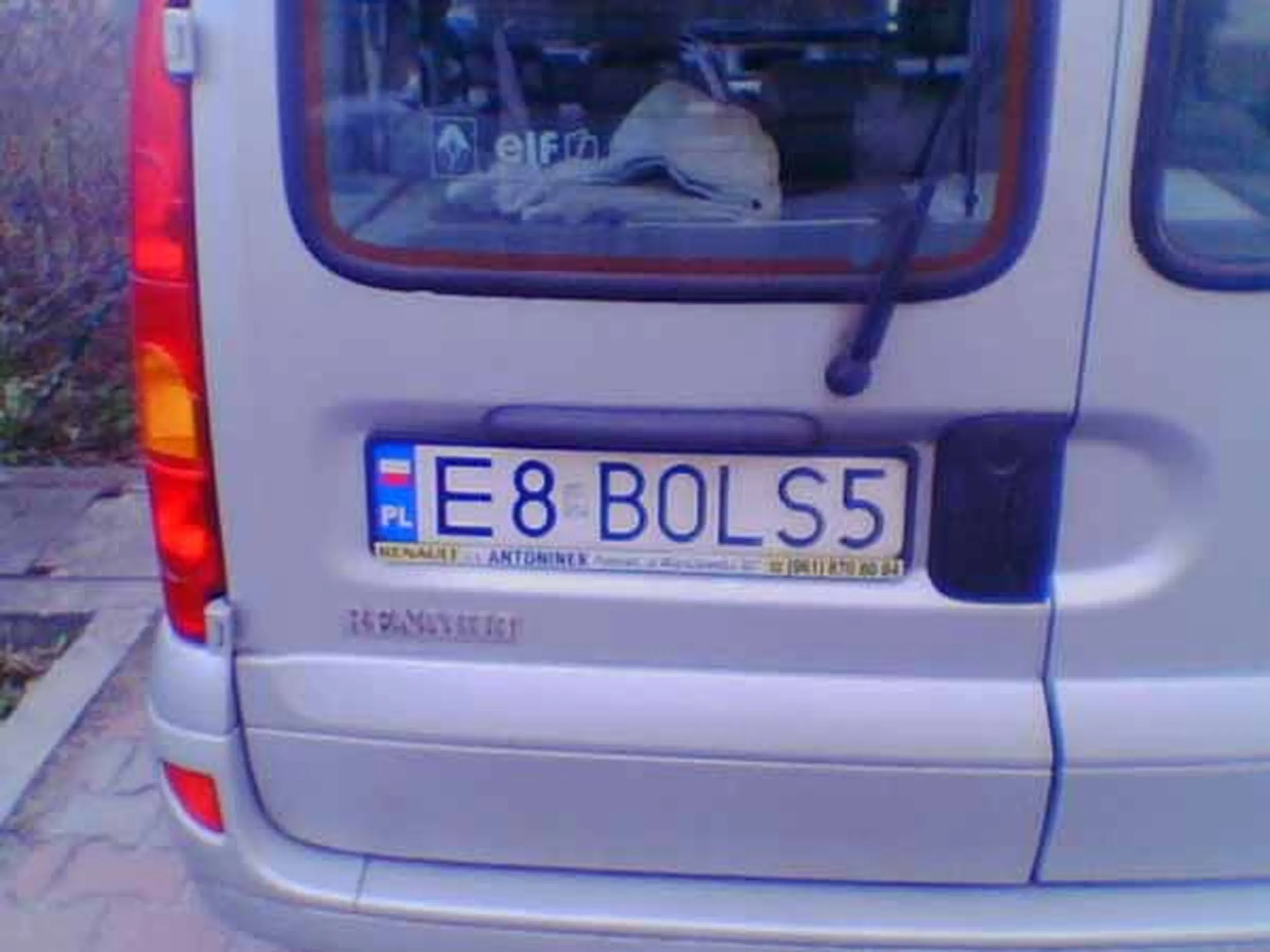 Fajny numer, blacha E8 BOLS5