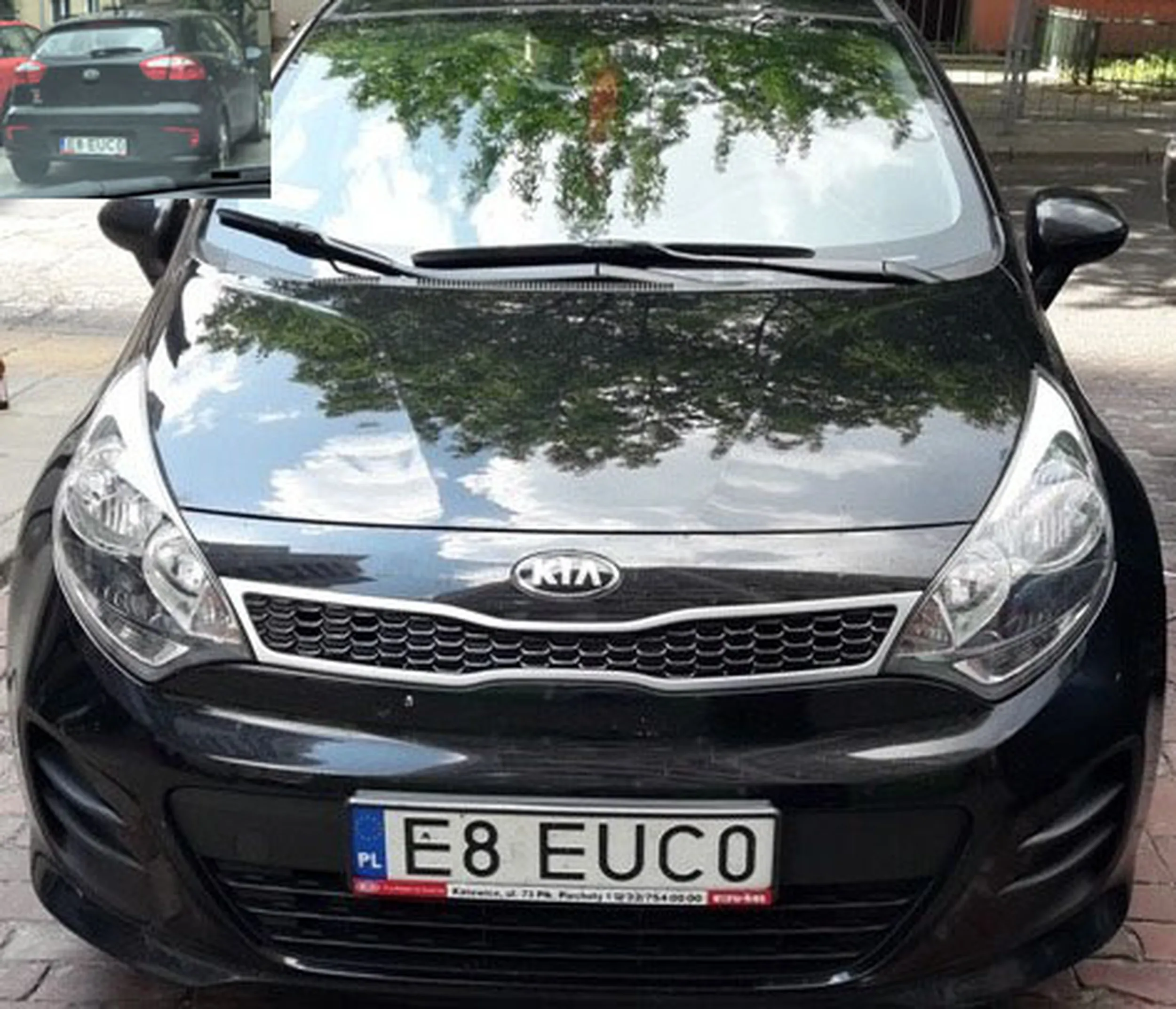 Fajny numer, blacha E8 EUC0