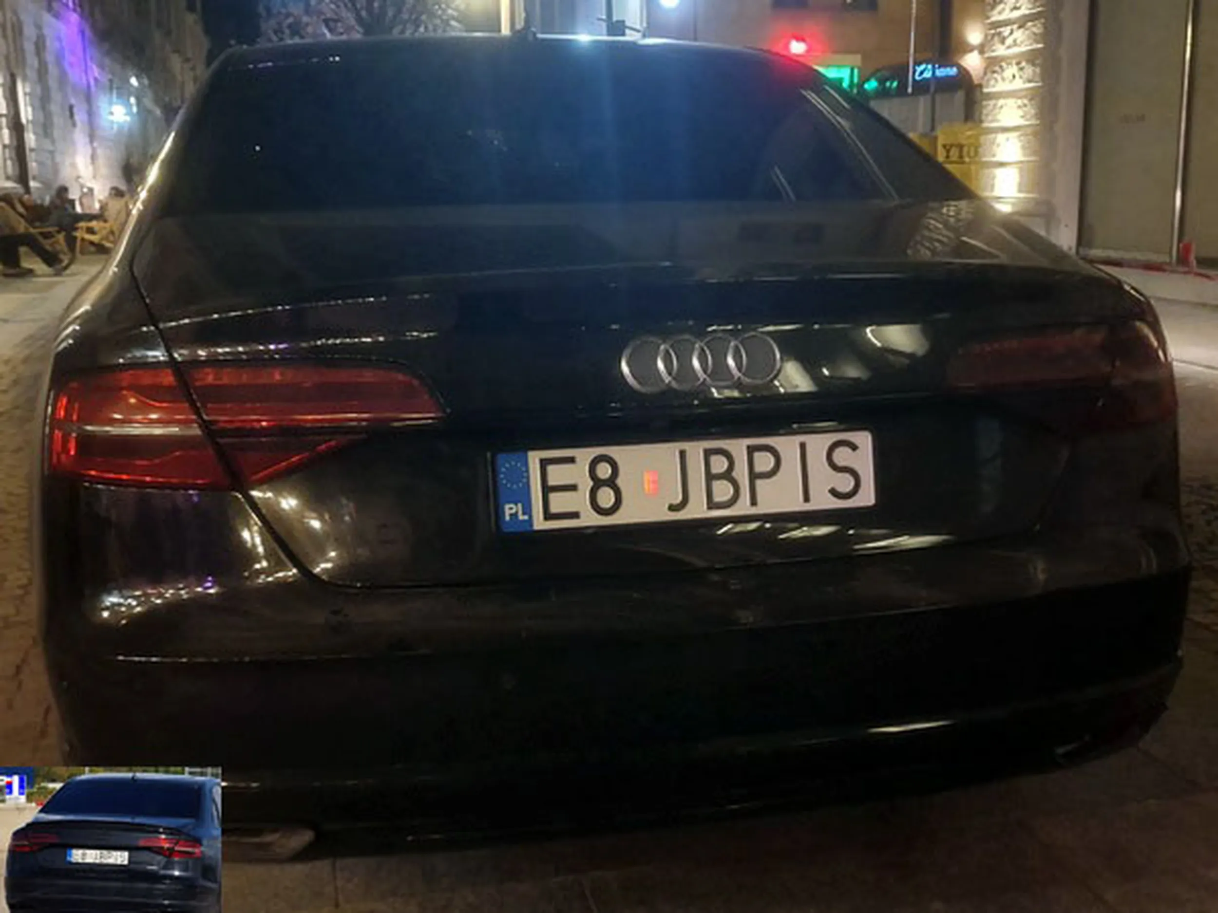 Fajny numer, blacha E8 JBPIS