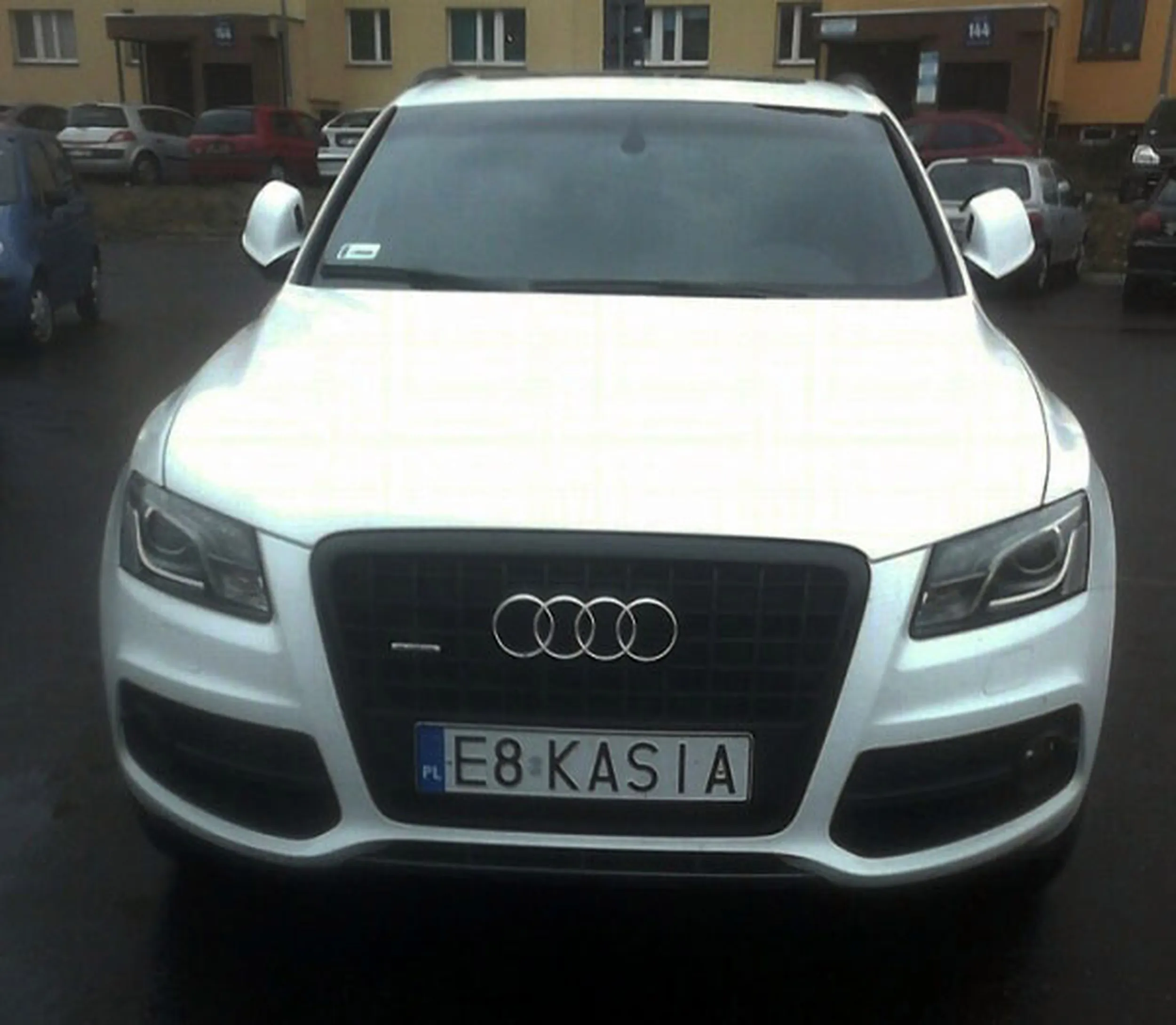 Fajny numer, blacha E8 KASIA