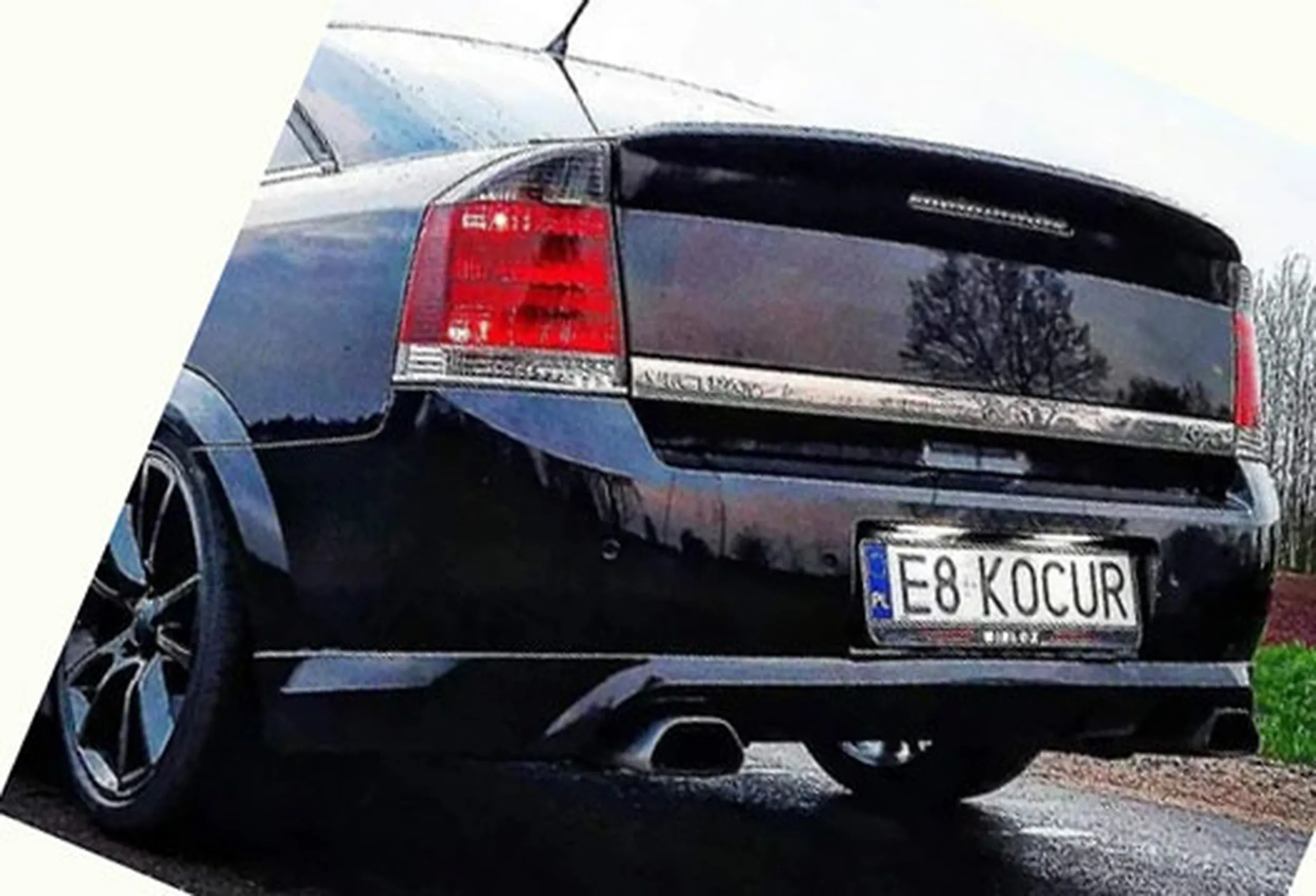 Fajny numer, blacha E8 KOCUR