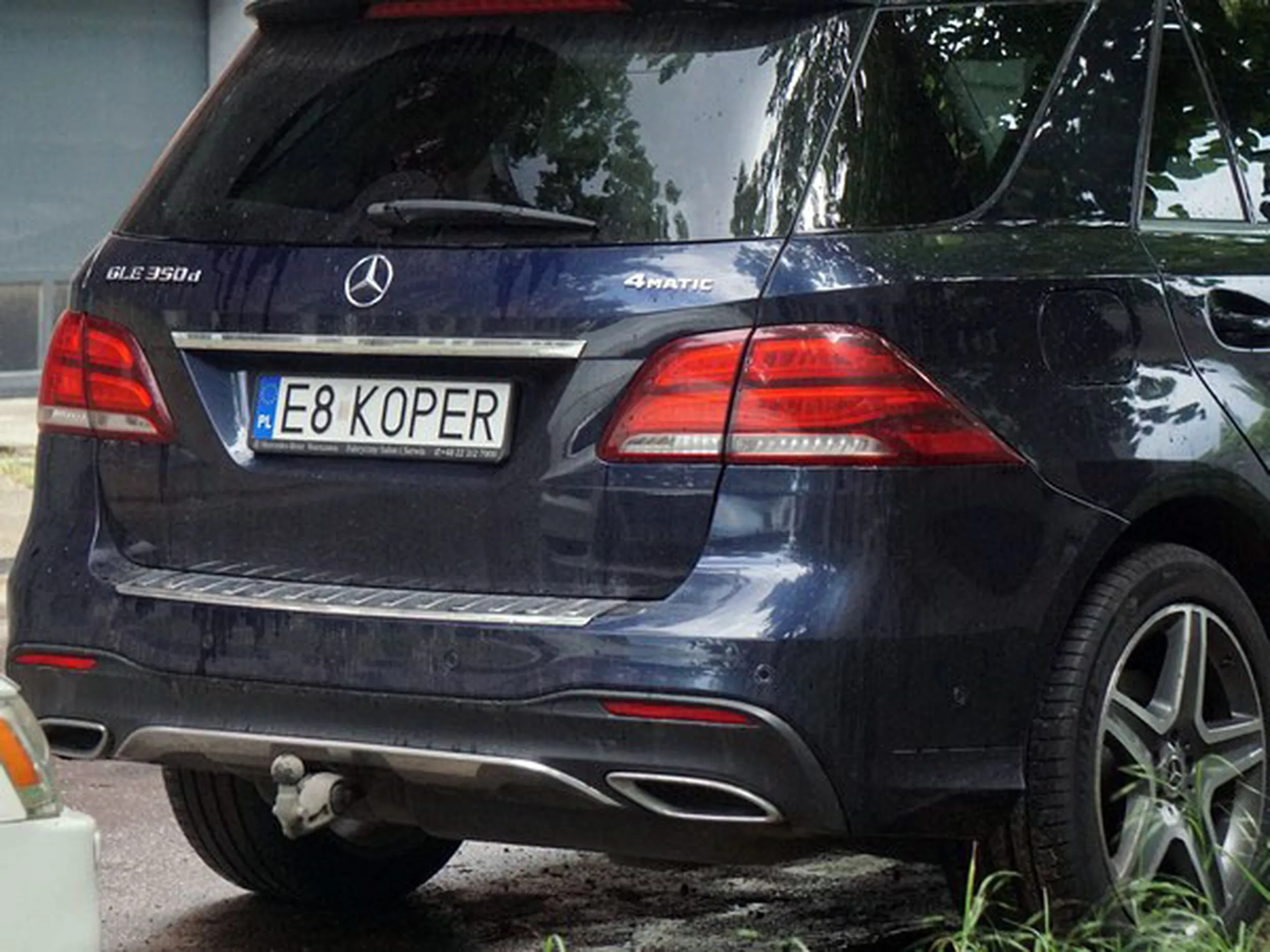 Fajny numer, blacha E8 KOPER