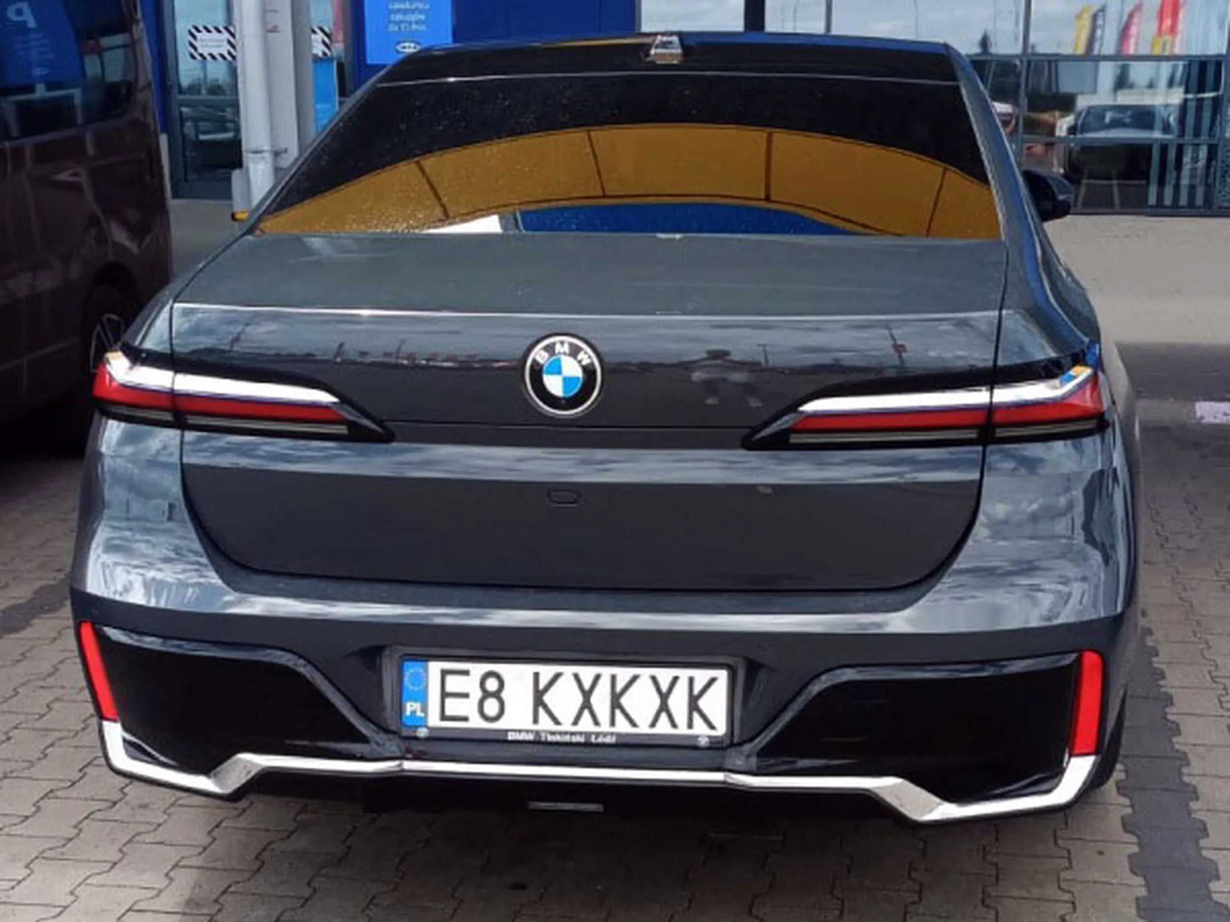 Fajny numer, blacha E8 KXKXK