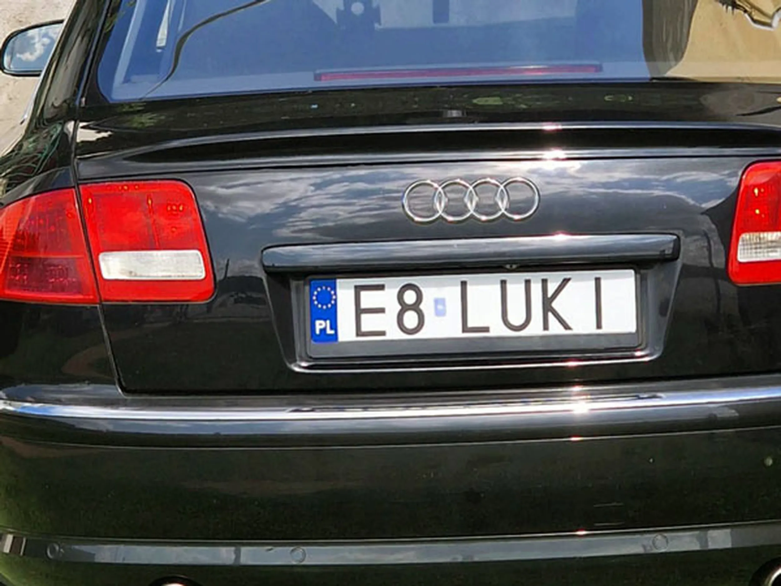 Fajny numer, blacha E8 LUKI