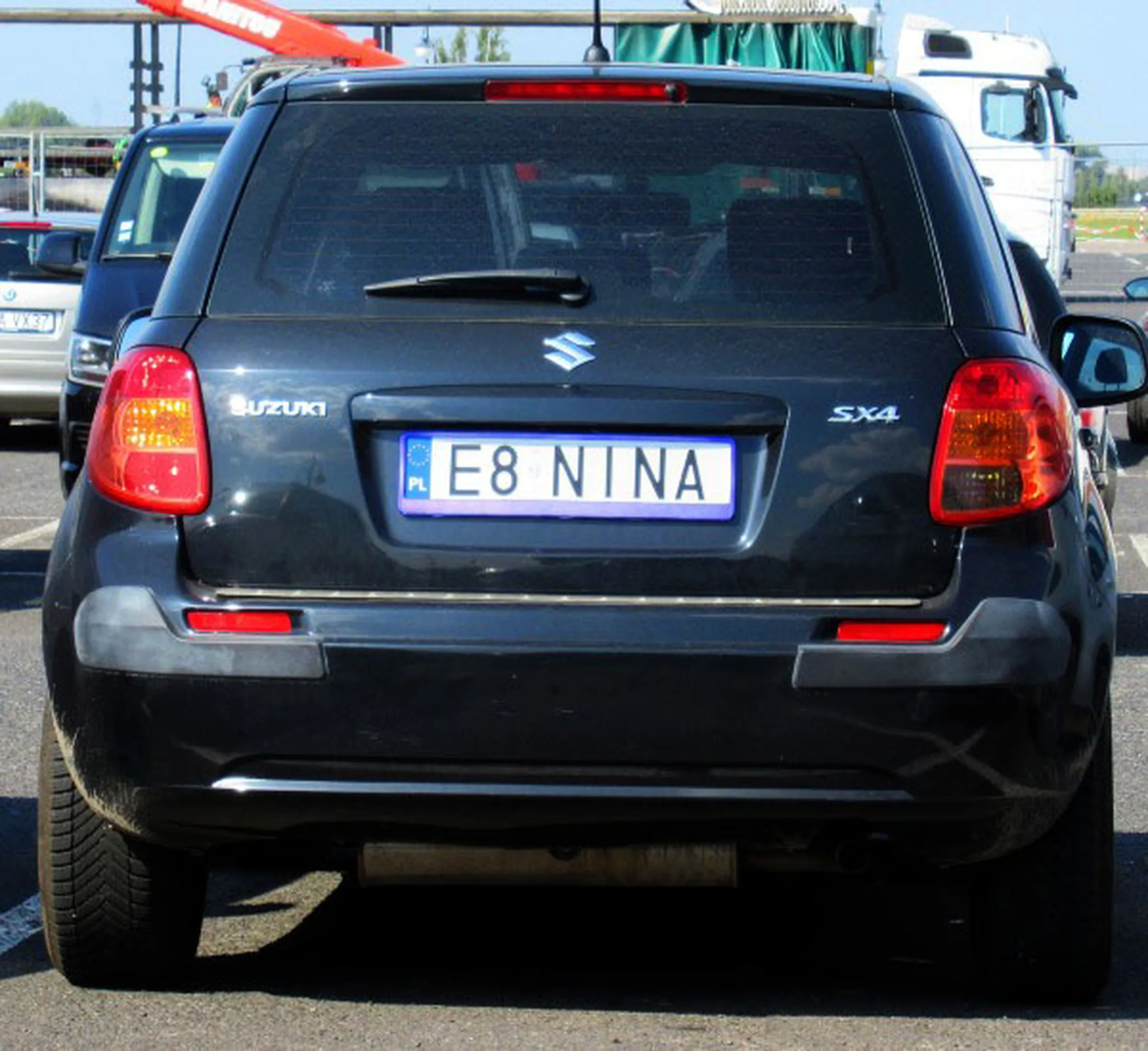 Fajny numer, blacha E8 NINA