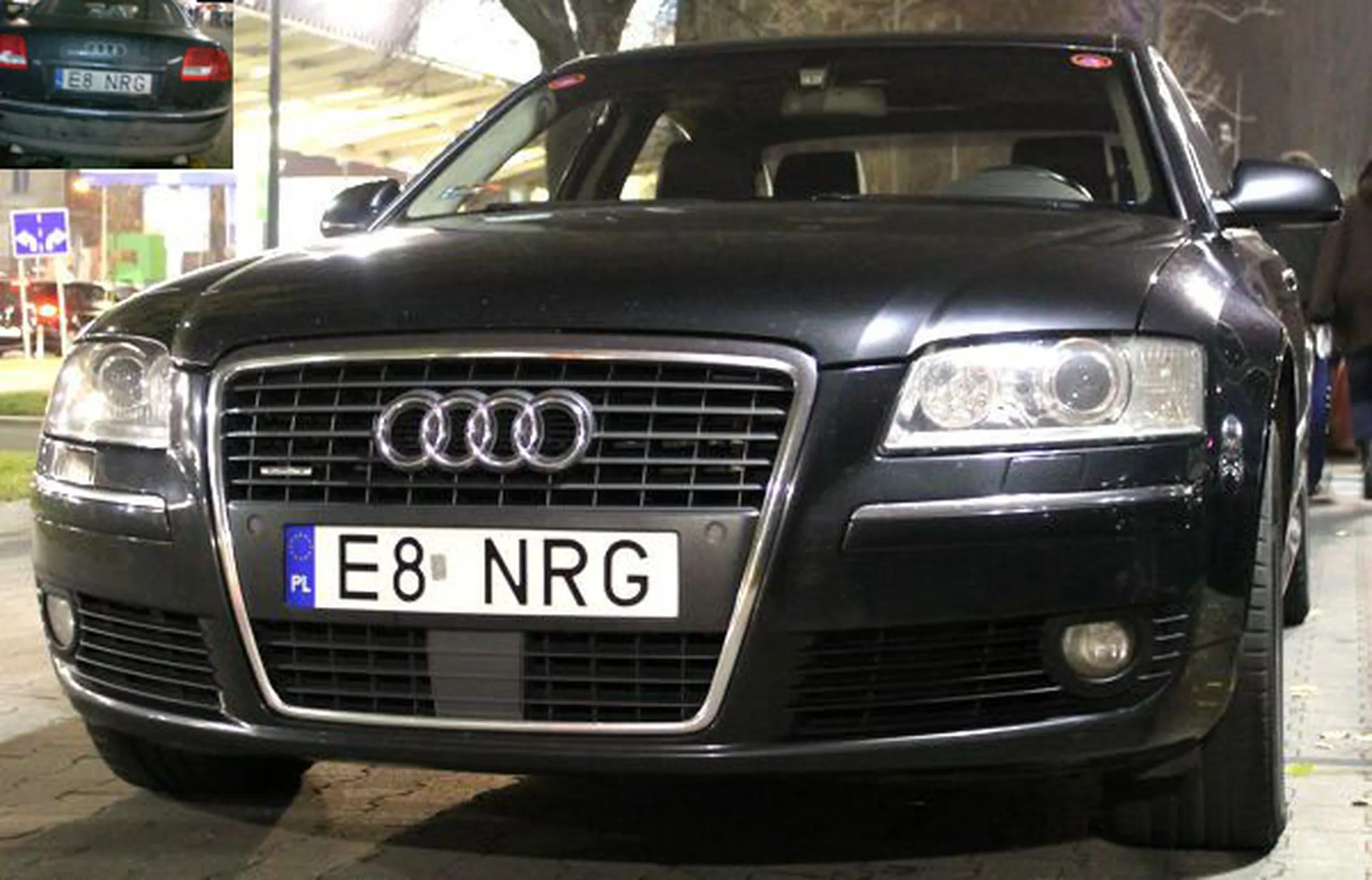 Fajny numer, blacha E8 NRG