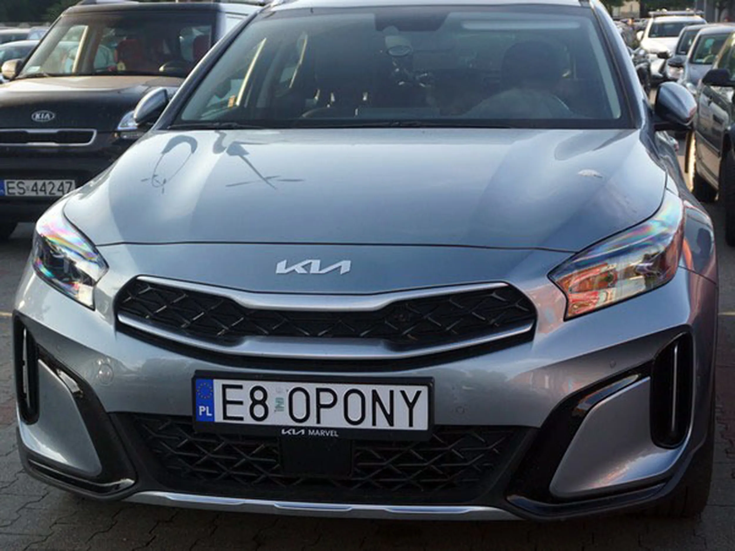 Fajny numer, blacha E8 OPONY