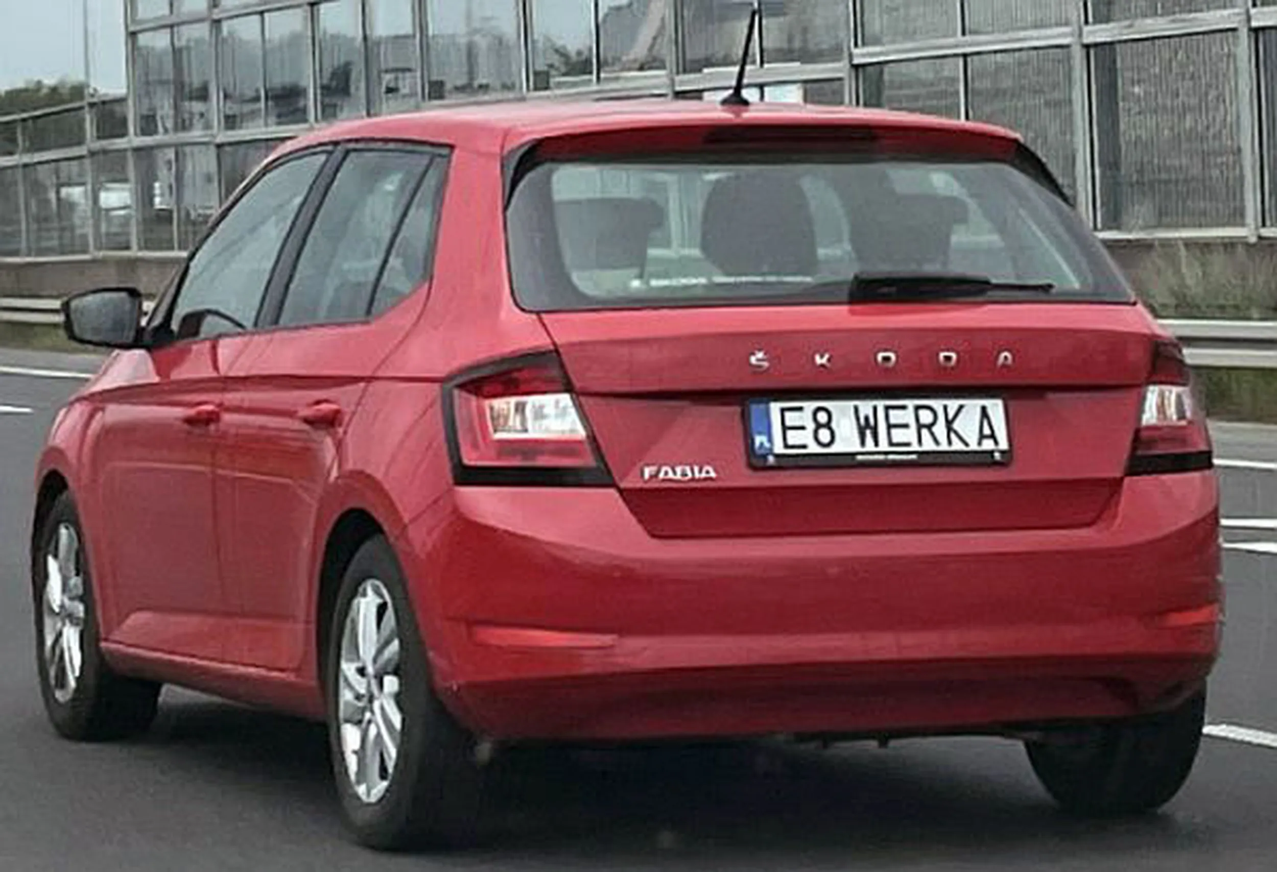 Fajny numer, blacha E8 WERKA