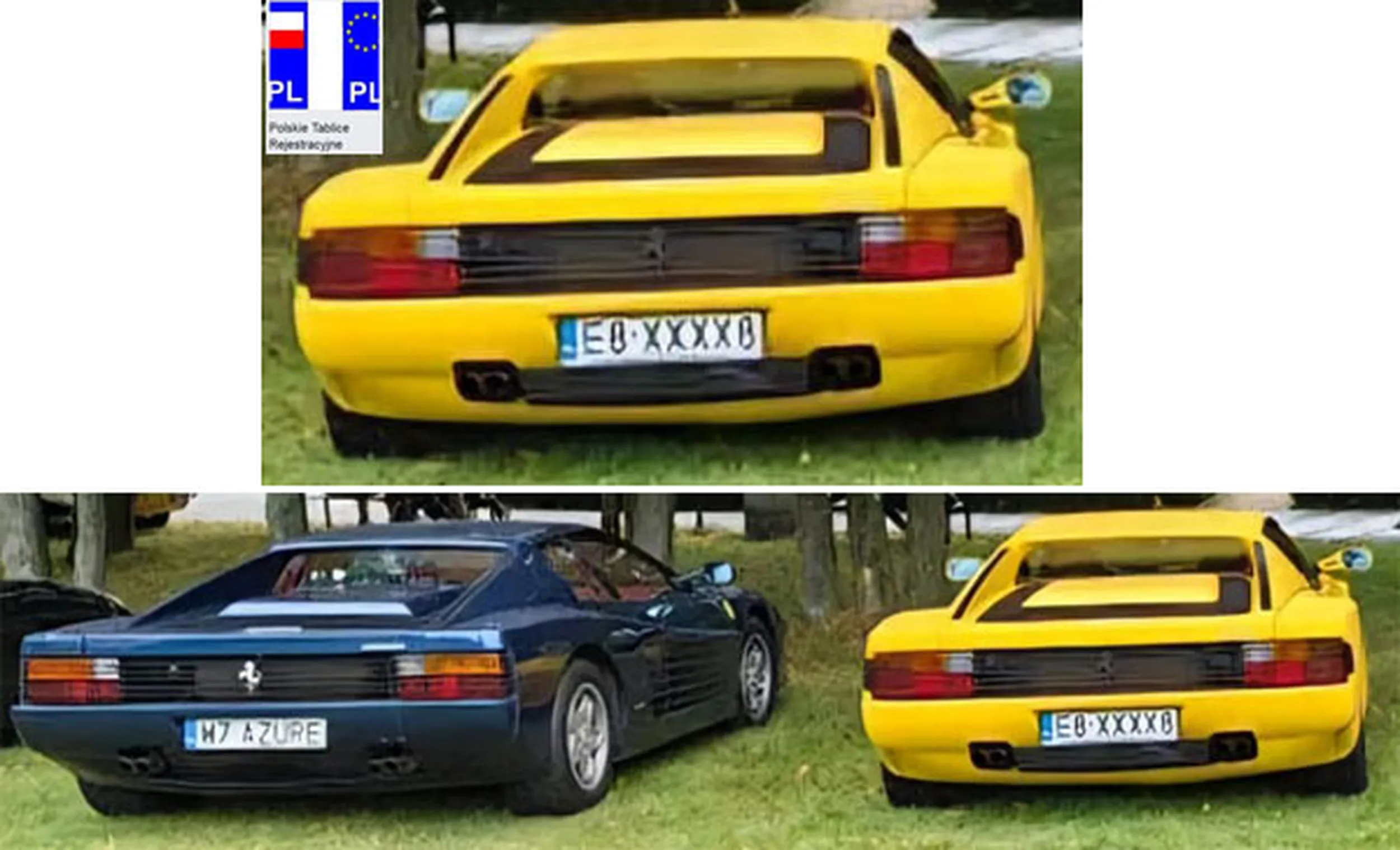 Fajny numer, blacha E8 XXXX8