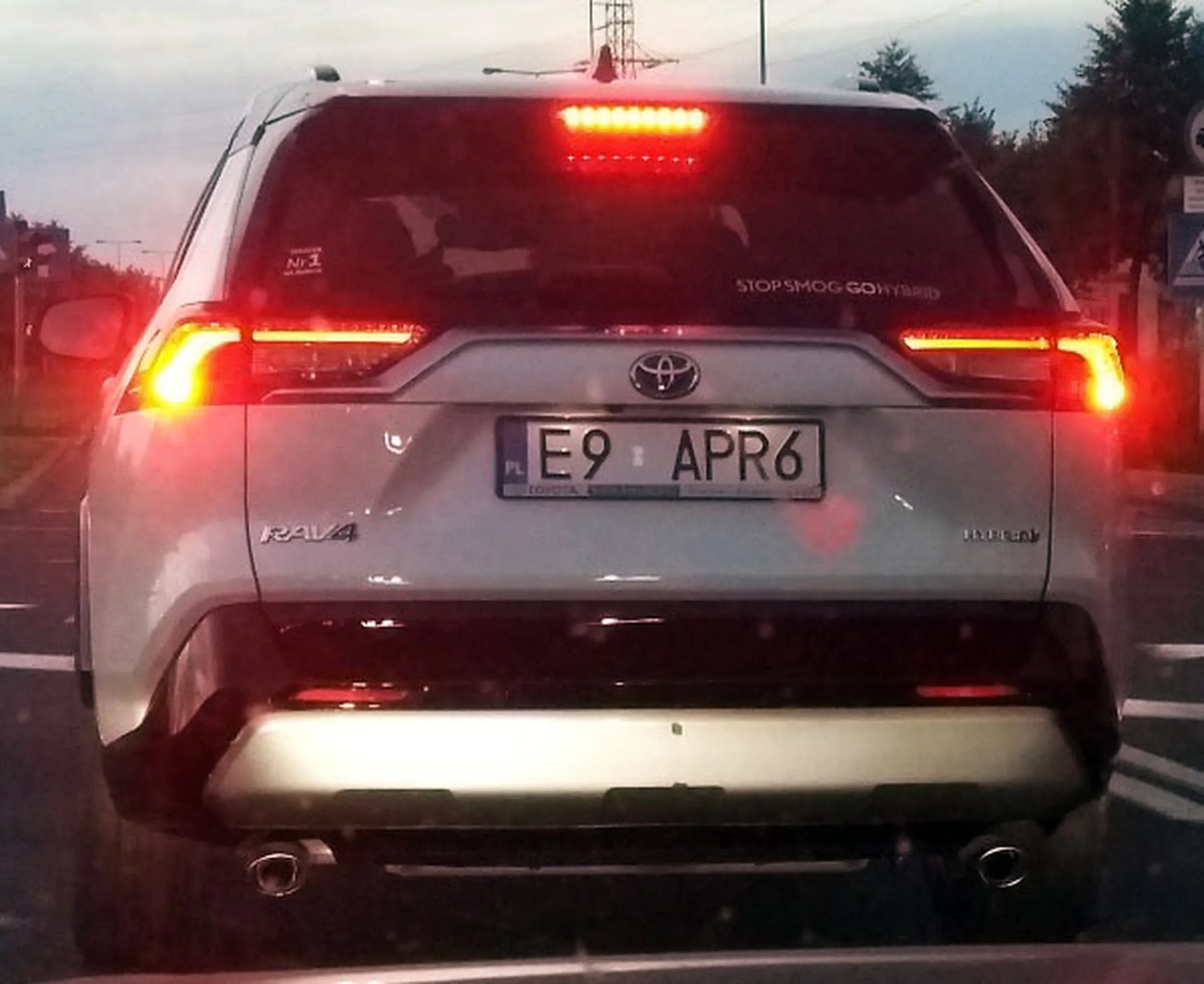 Fajny numer, blacha E9 APR6