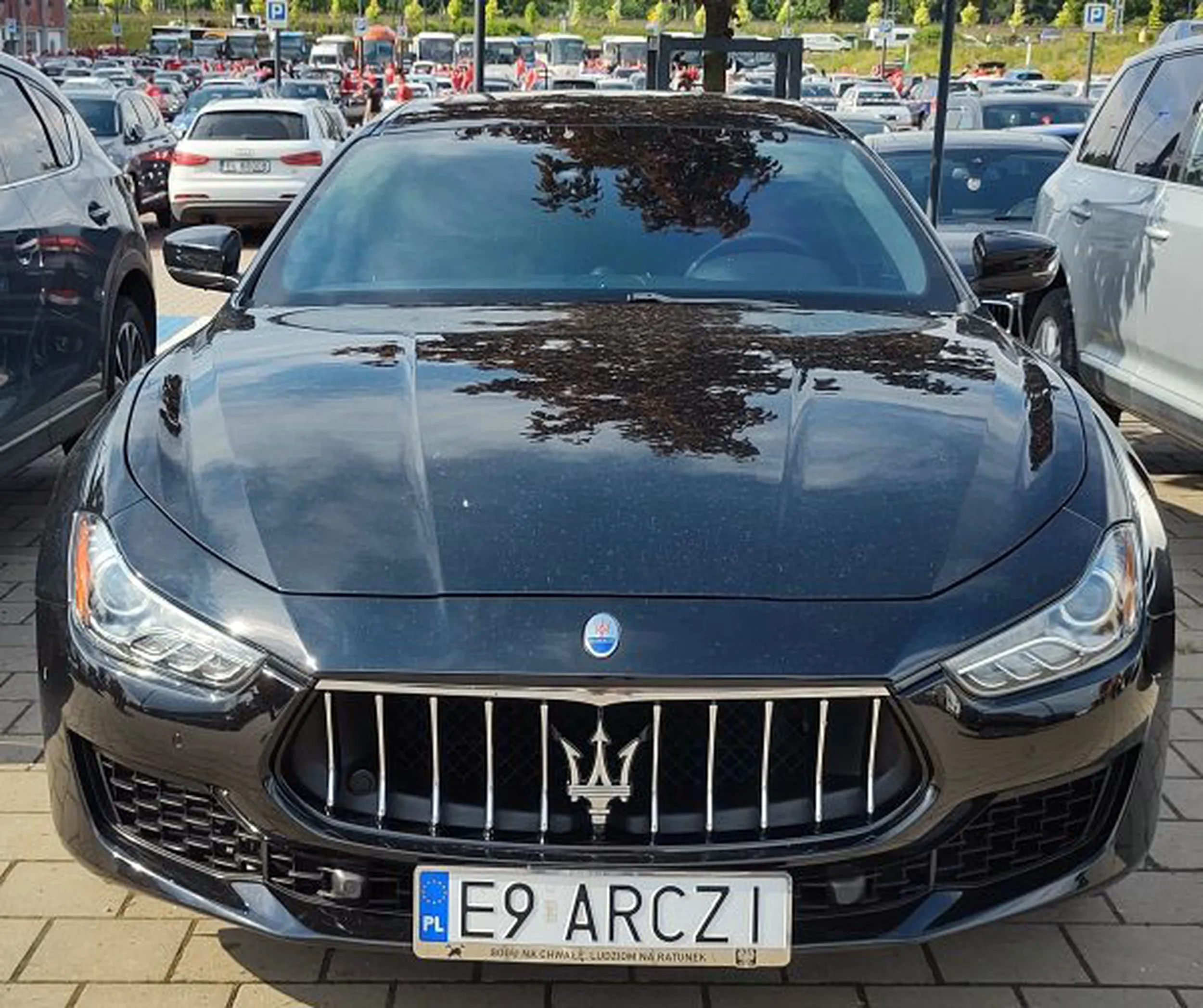 Fajny numer, blacha E9 ARCZI