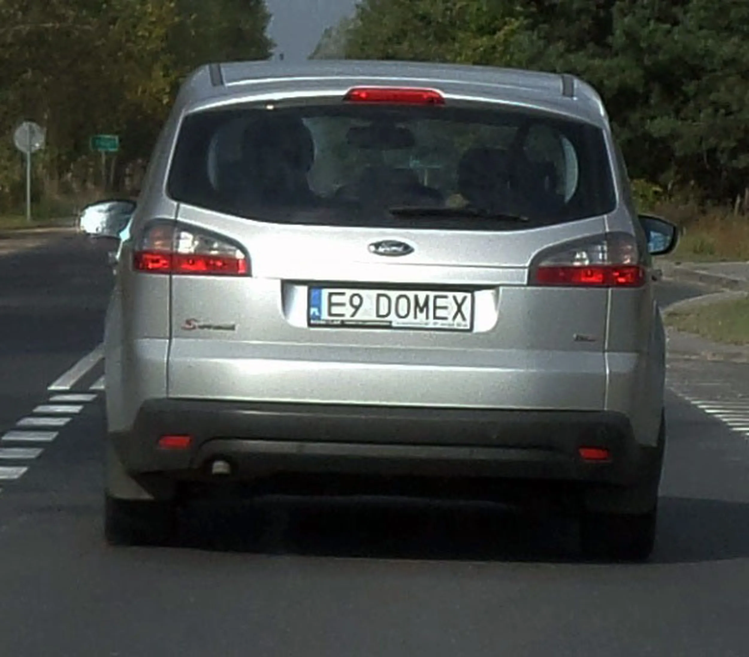 Fajny numer, blacha E9 DOMEX