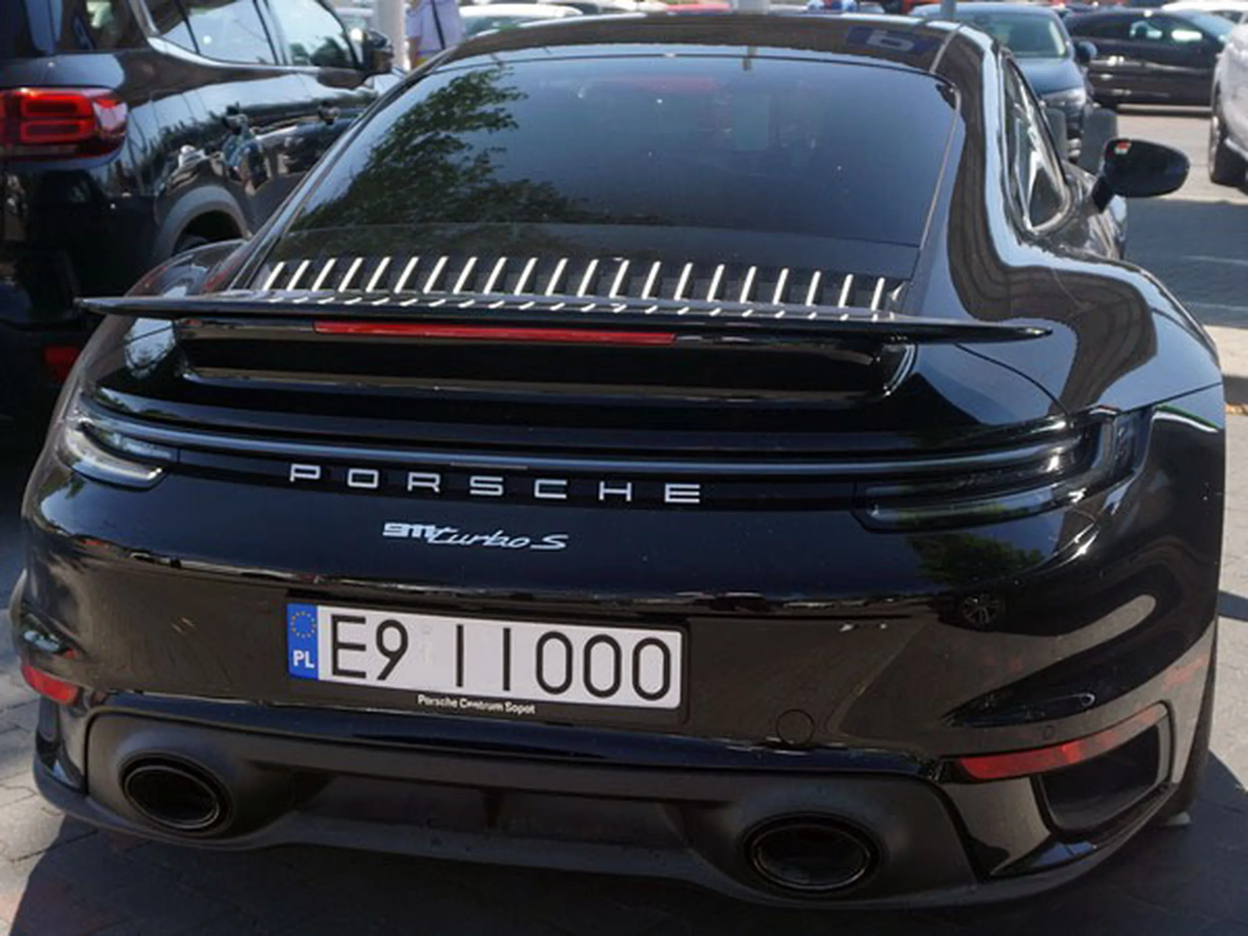 Fajny numer, blacha E9 IIOOO