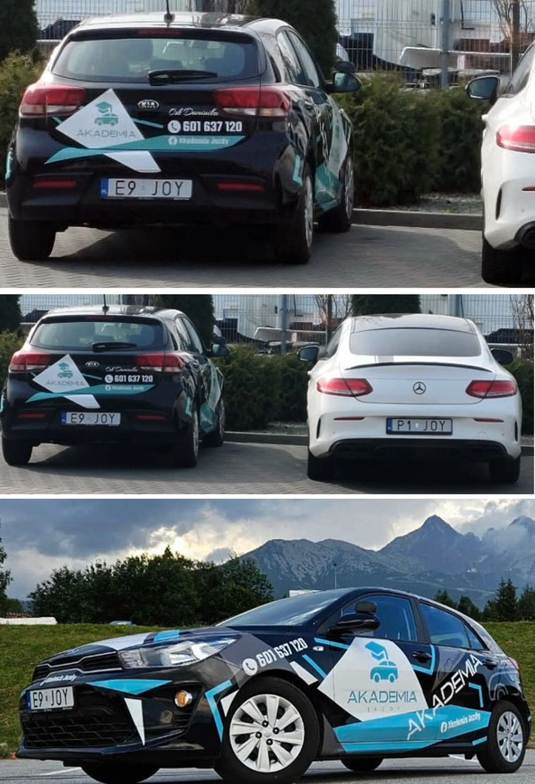 Fajny numer, blacha E9 JOY