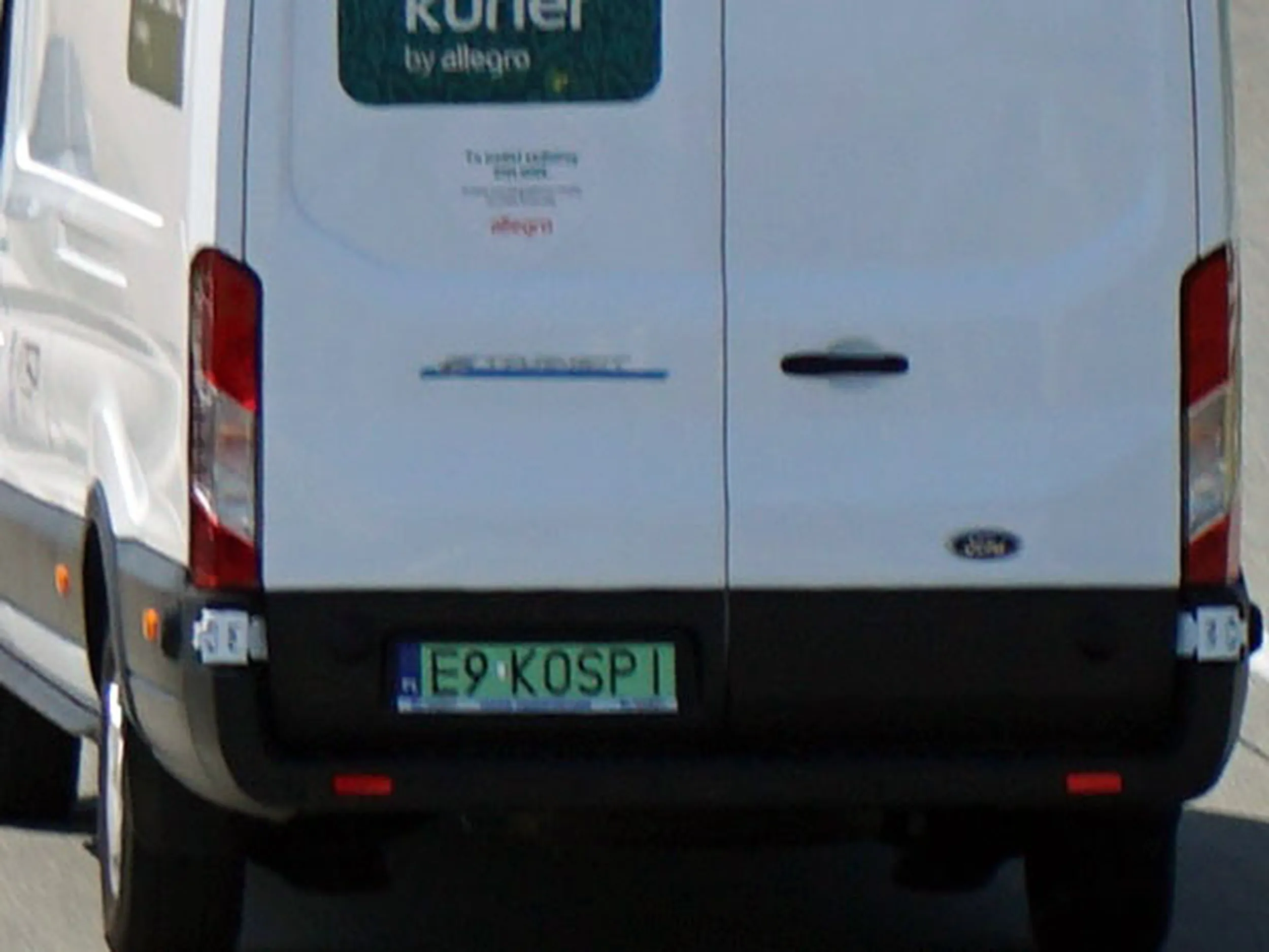 Fajny numer, blacha E9 KOSPI