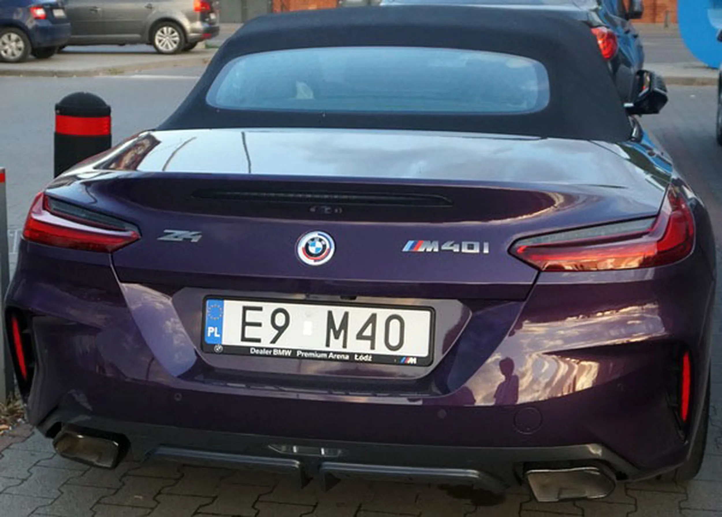 Fajny numer, blacha E9 M40