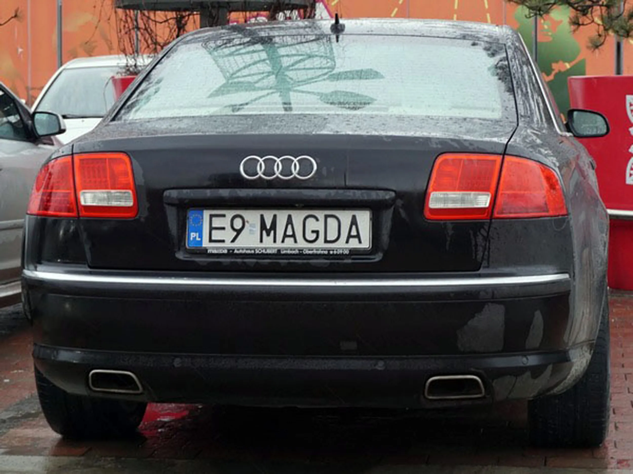 Fajny numer, blacha E9 MAGDA