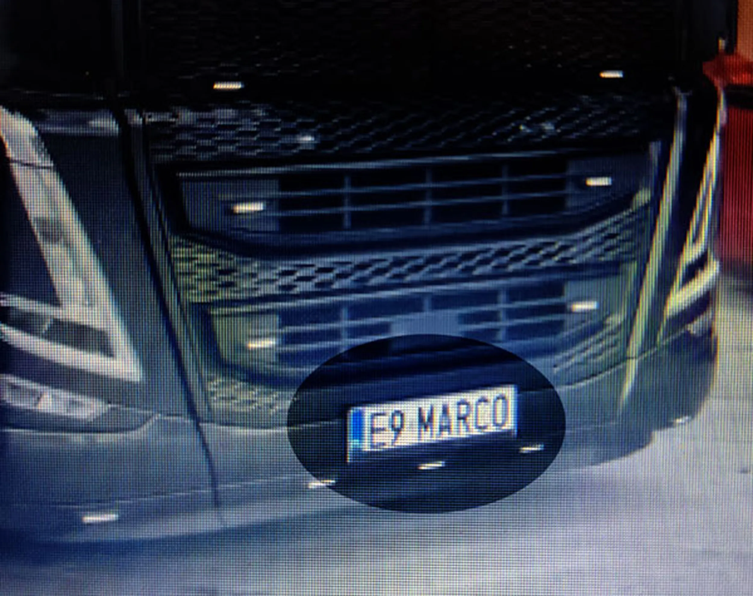 Fajny numer, blacha E9 MARCO