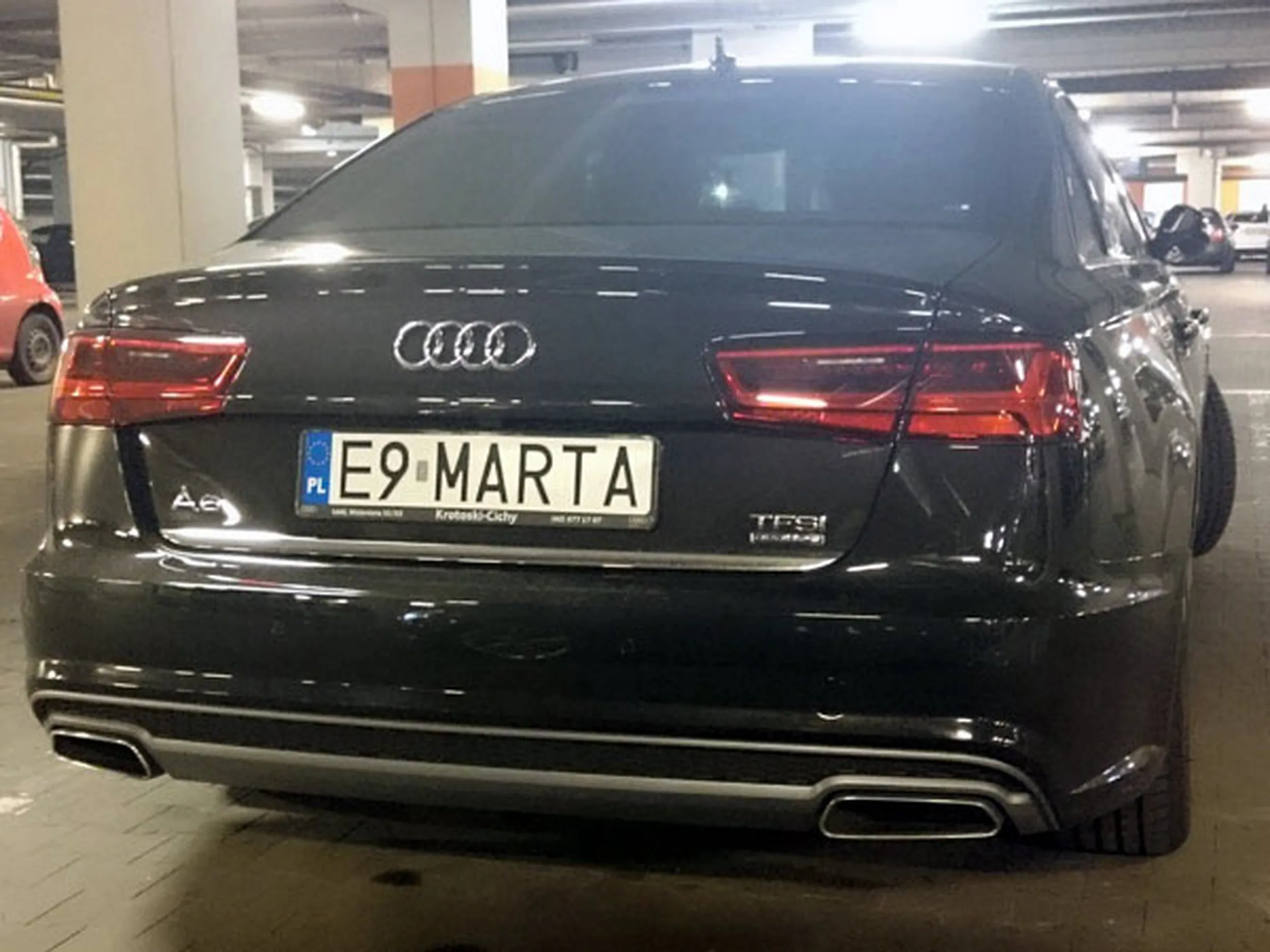 Fajny numer, blacha E9 MARTA