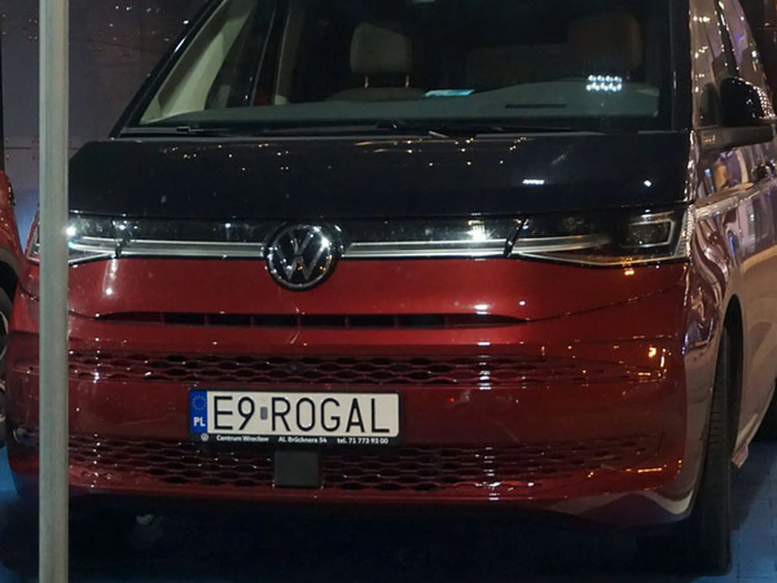 Fajny numer, blacha E9 ROGAL