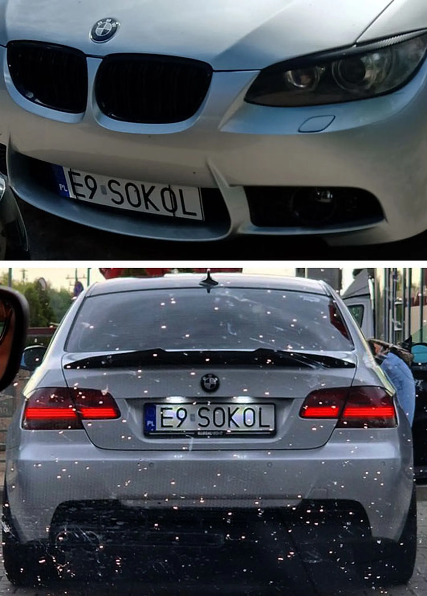 Fajny numer, blacha E9 SOKOL