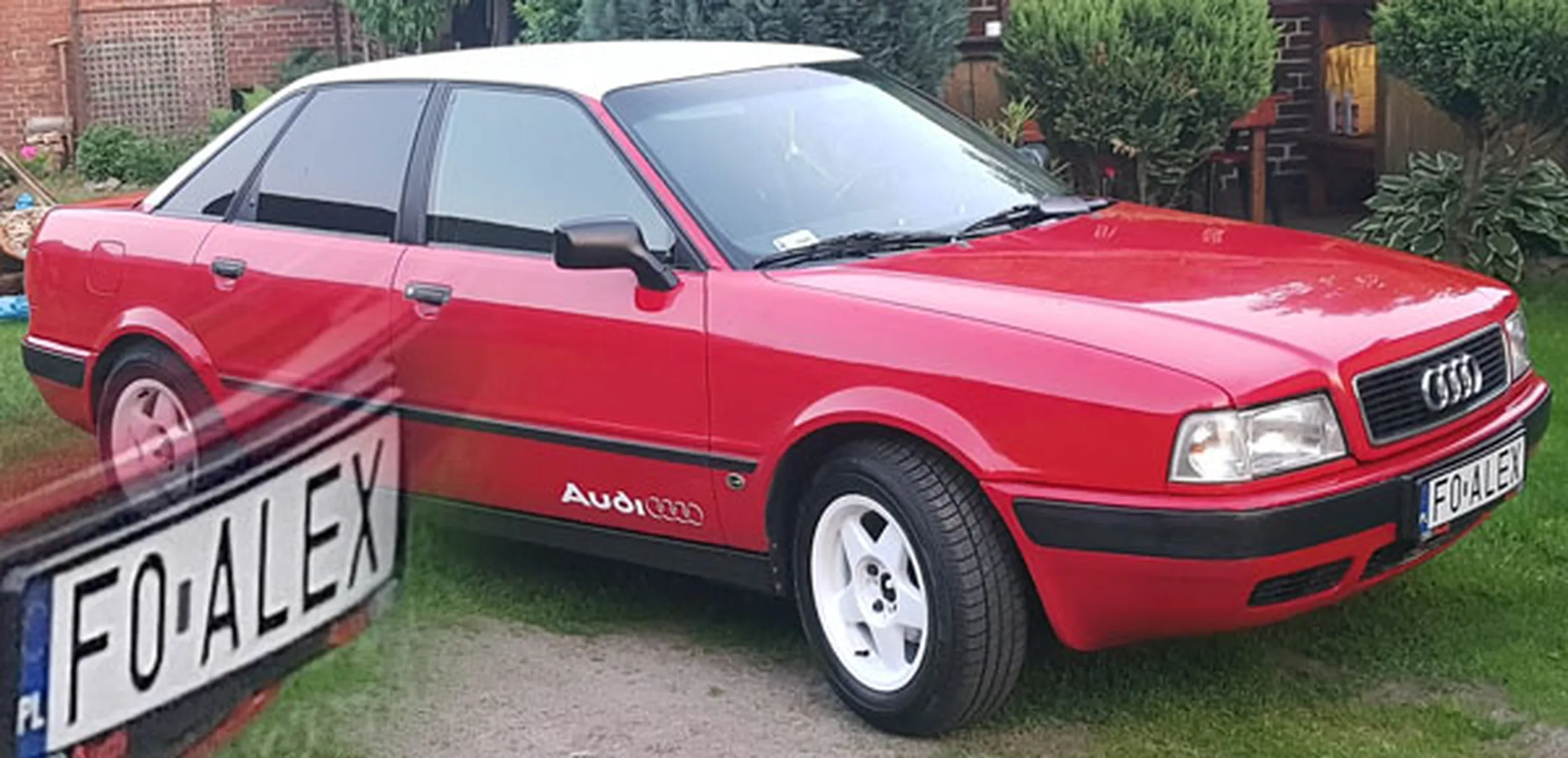 Fajny numer, blacha F0 ALEX