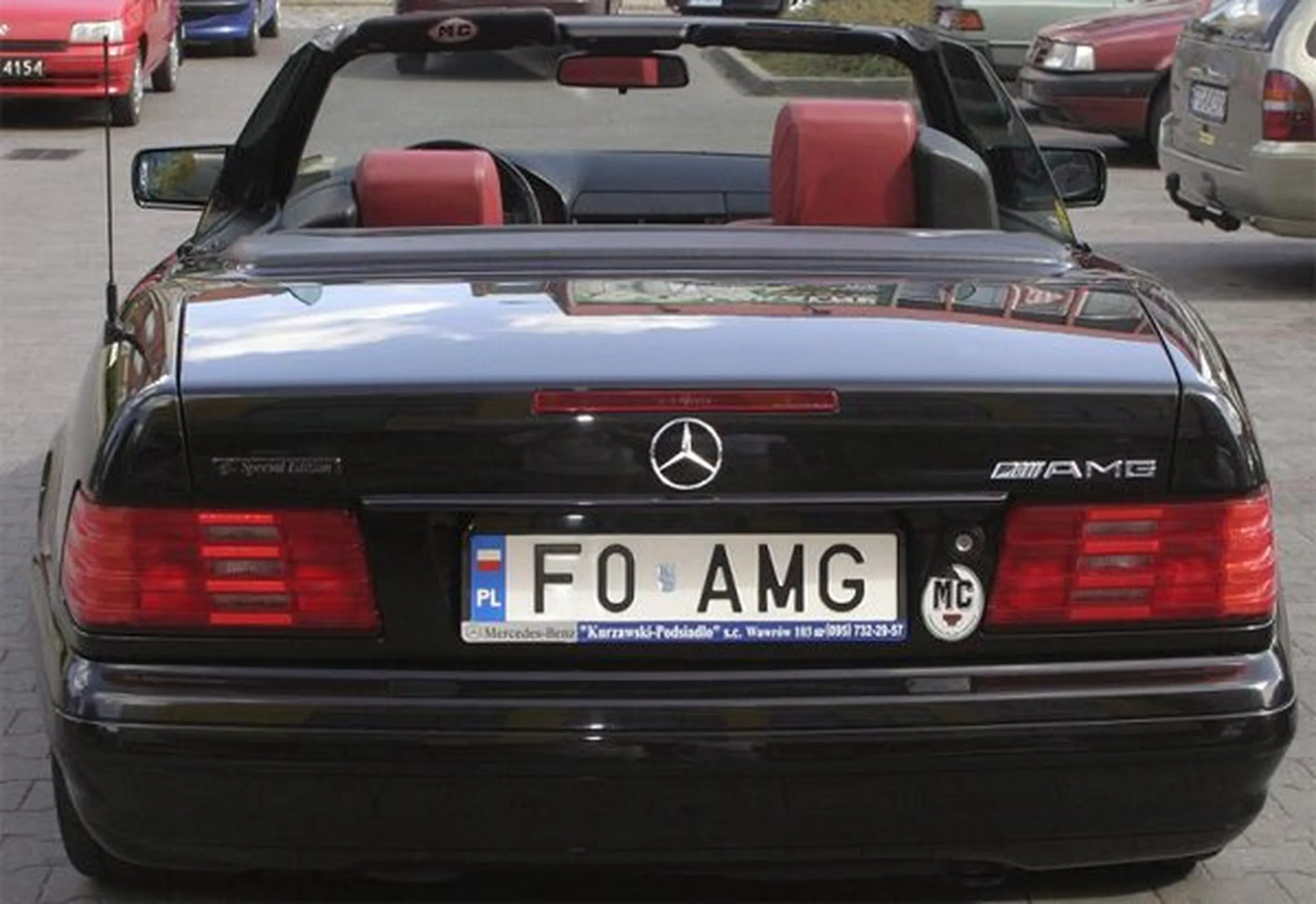 Fajny numer, blacha F0 AMG