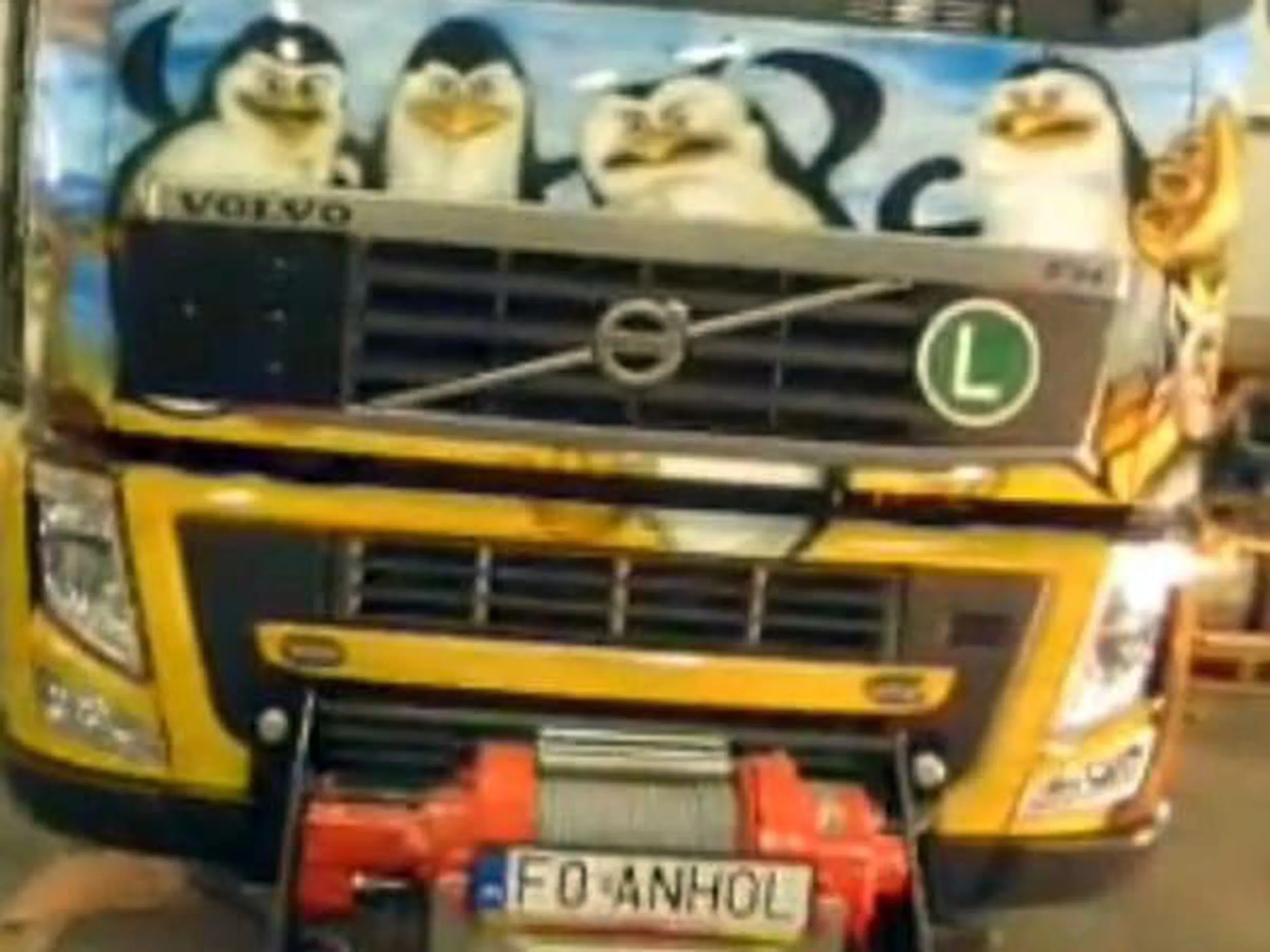 Fajny numer, blacha F0 ANHOL