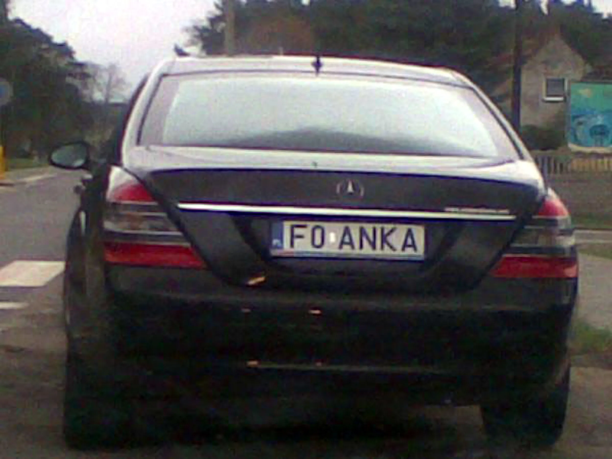 Fajny numer, blacha F0 ANKA