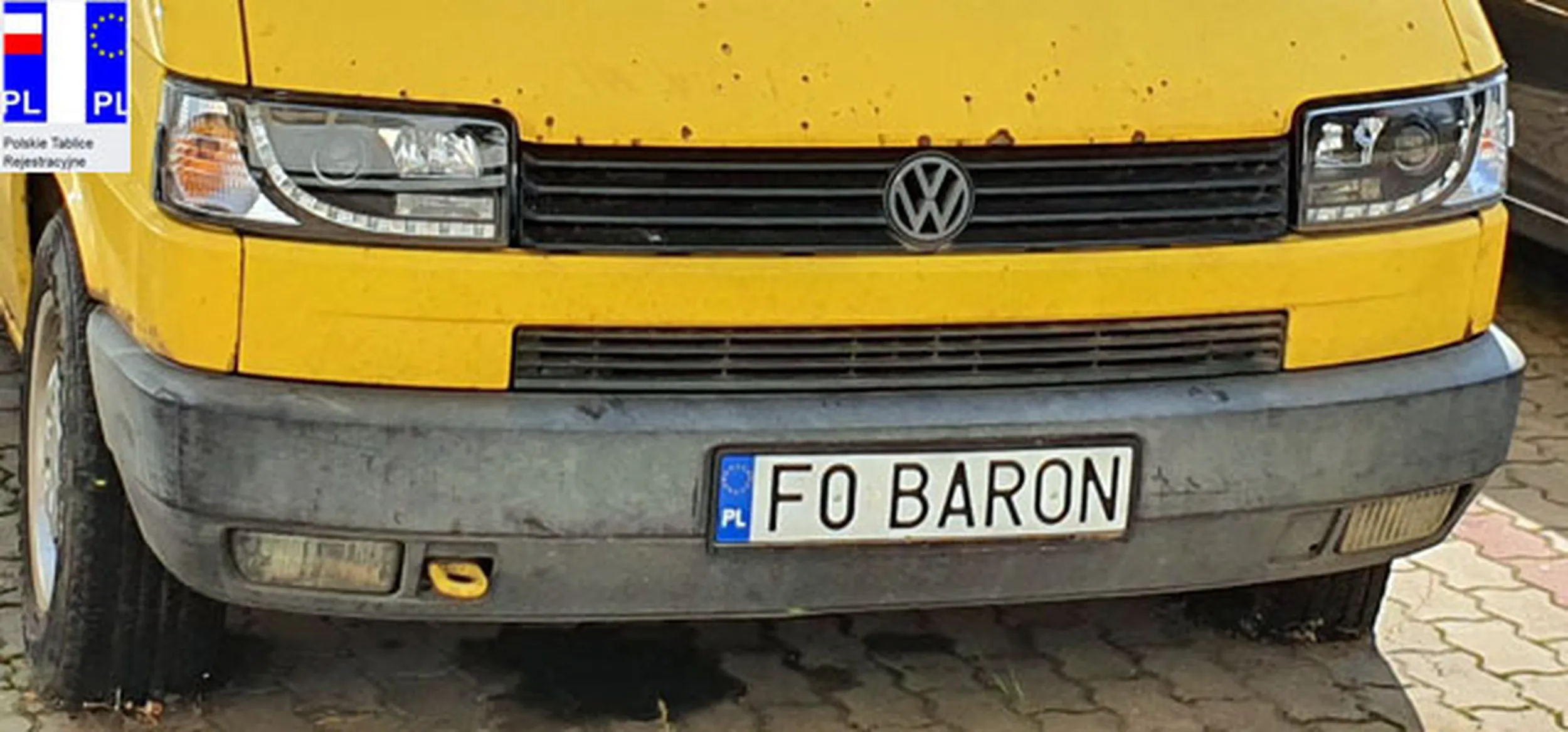 Fajny numer, blacha F0 BARON