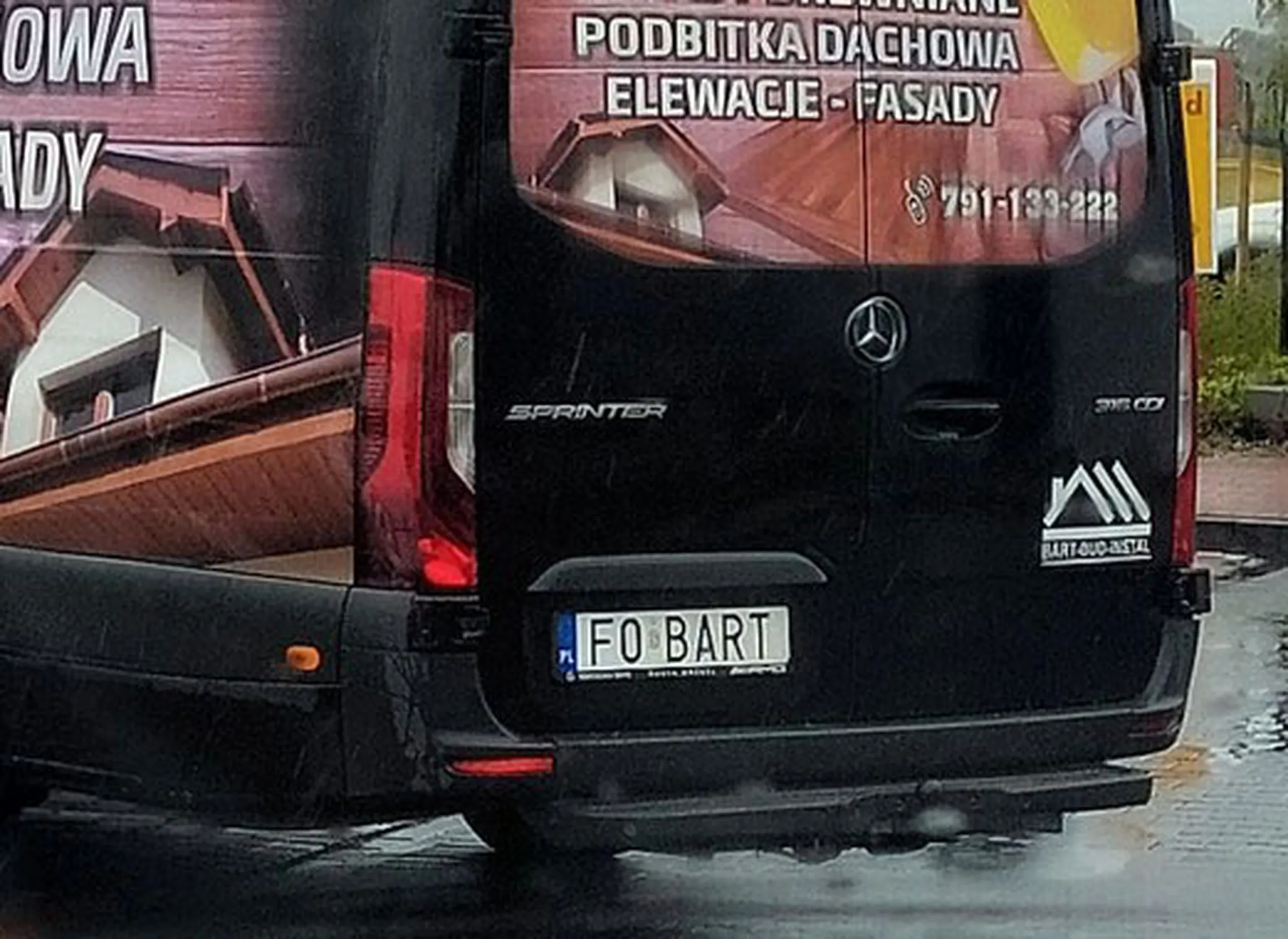Fajny numer, blacha F0 BART
