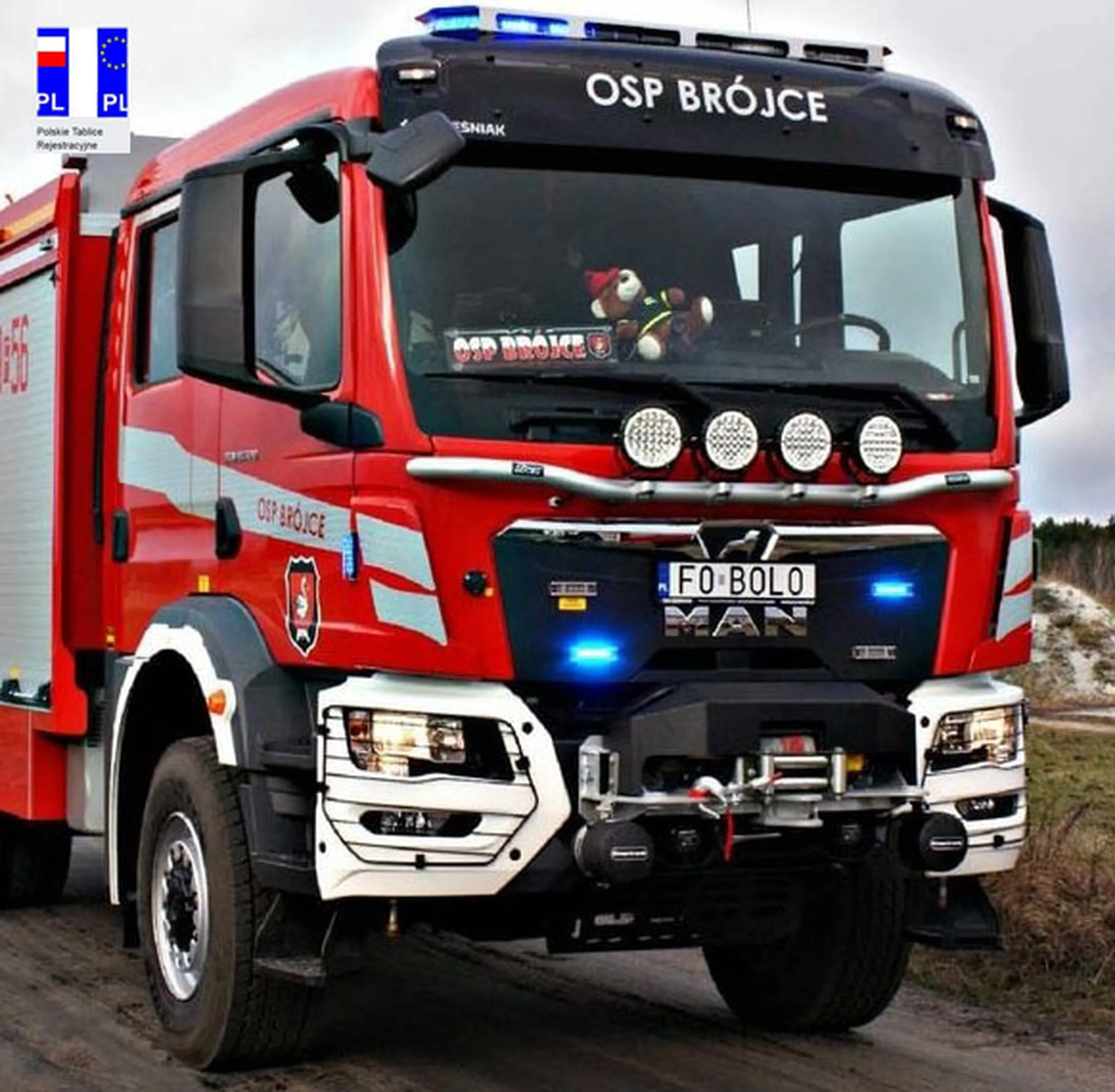 Fajny numer, blacha F0 BOLO