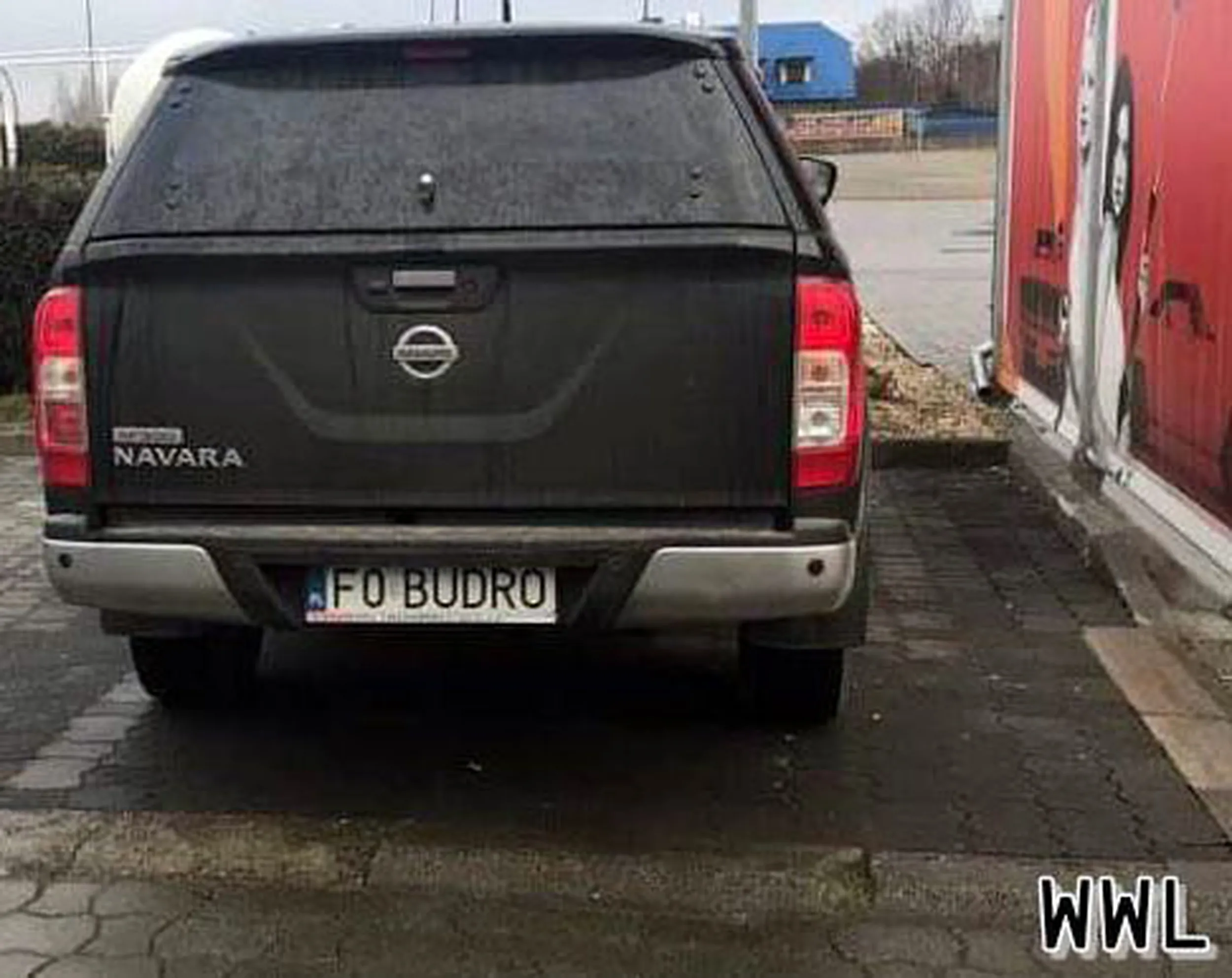 Fajny numer, blacha F0 BUDRO