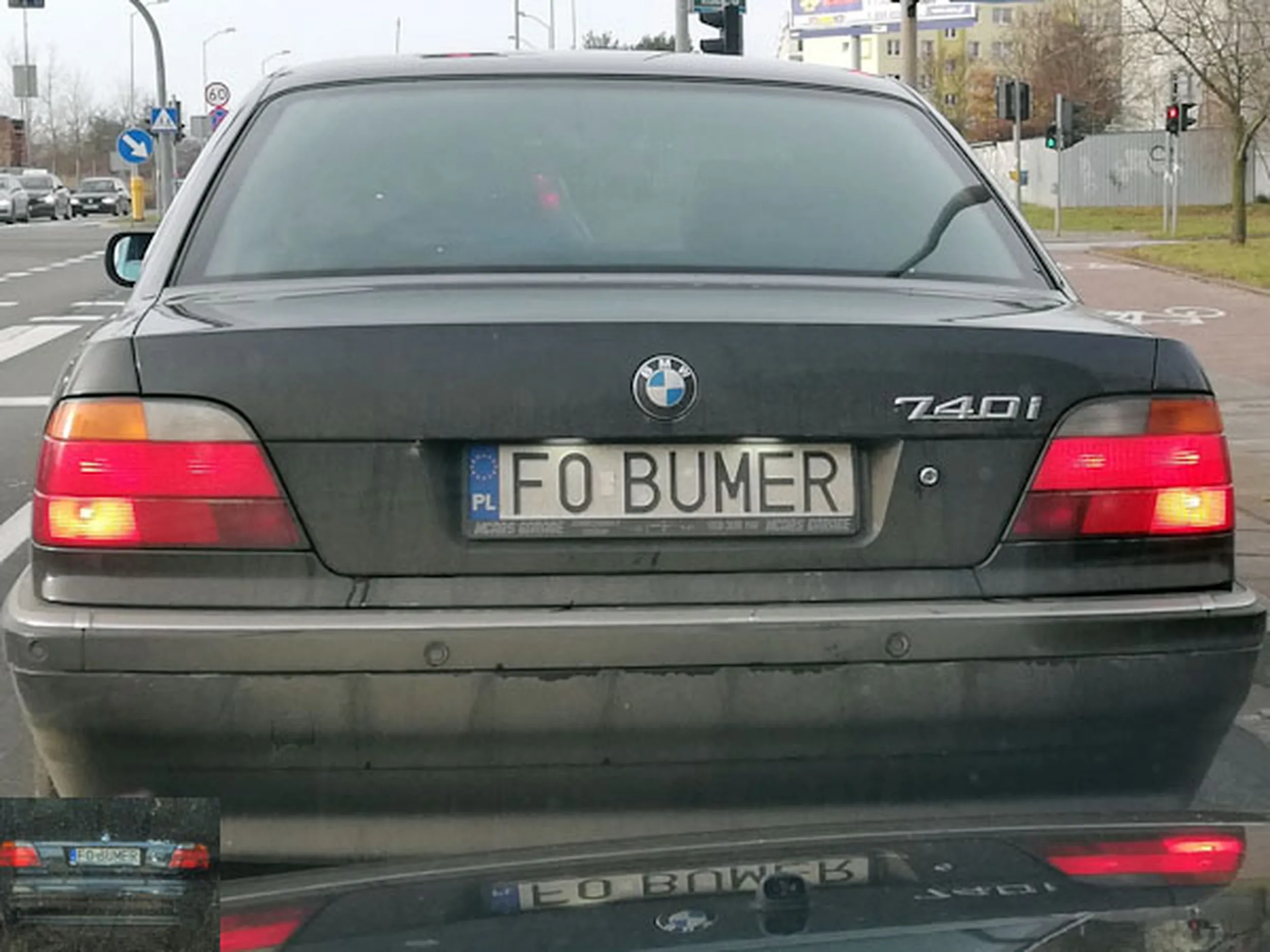 Fajny numer, blacha F0 BUMER
