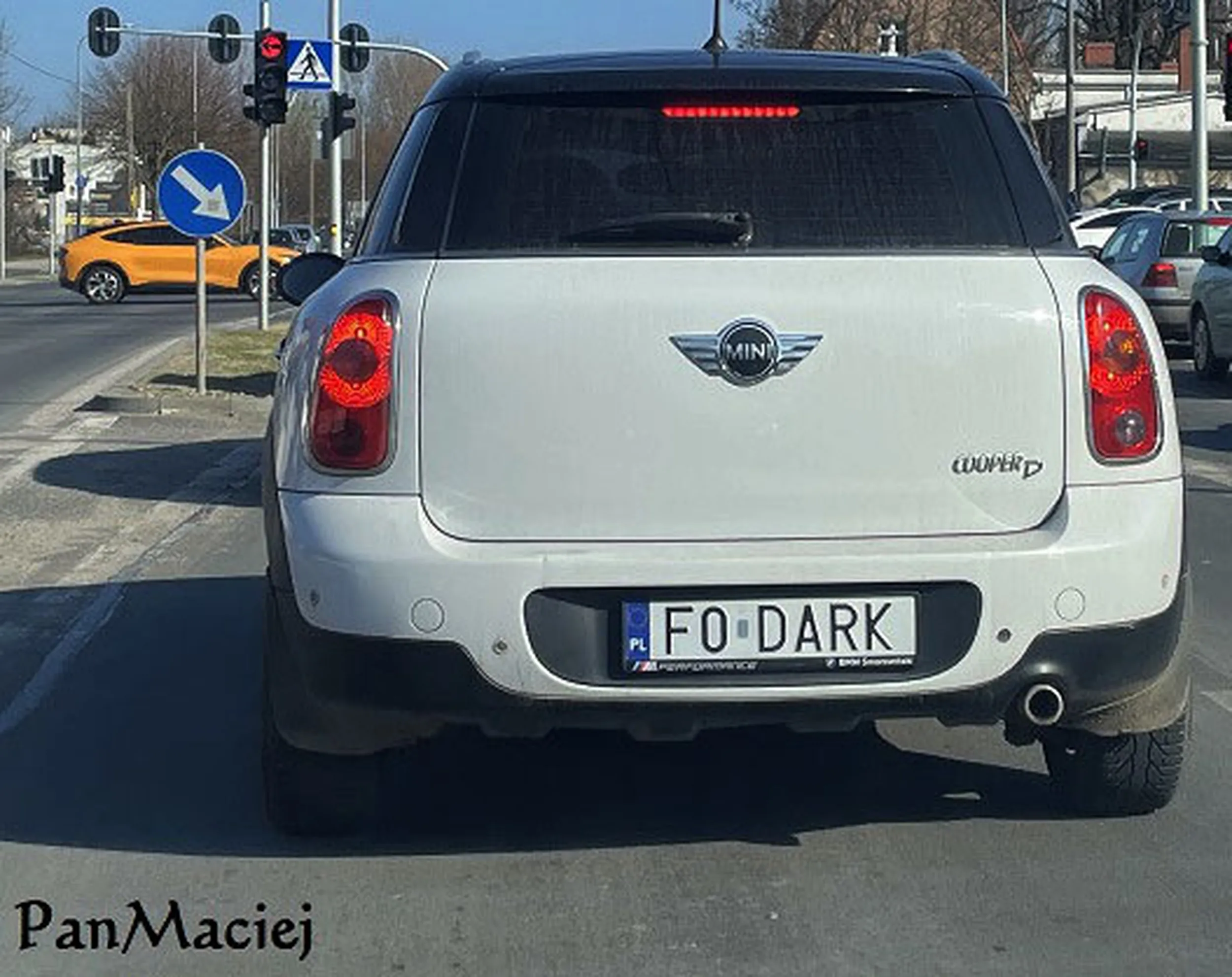 Fajny numer, blacha F0 DARK
