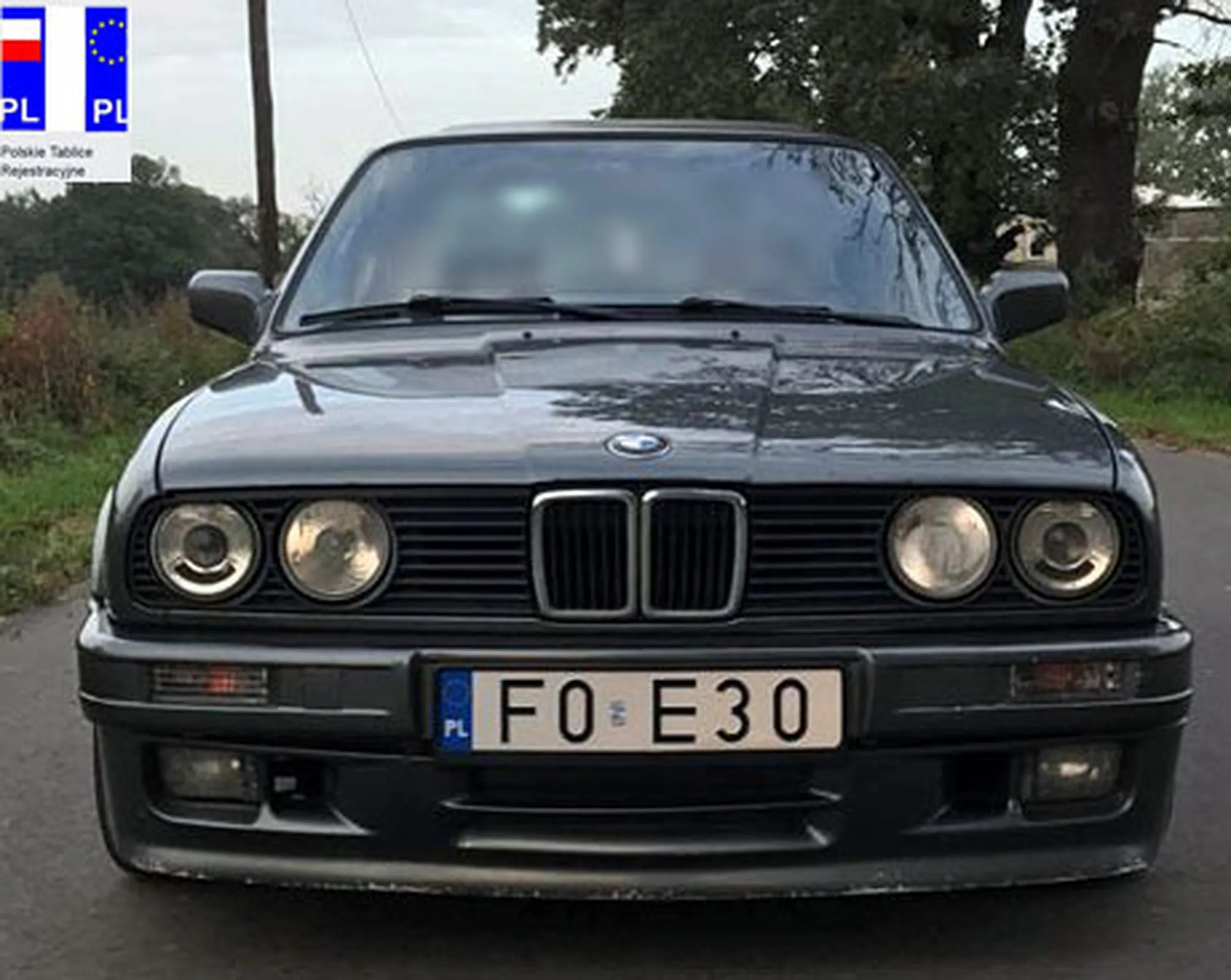 Fajny numer, blacha F0 E30