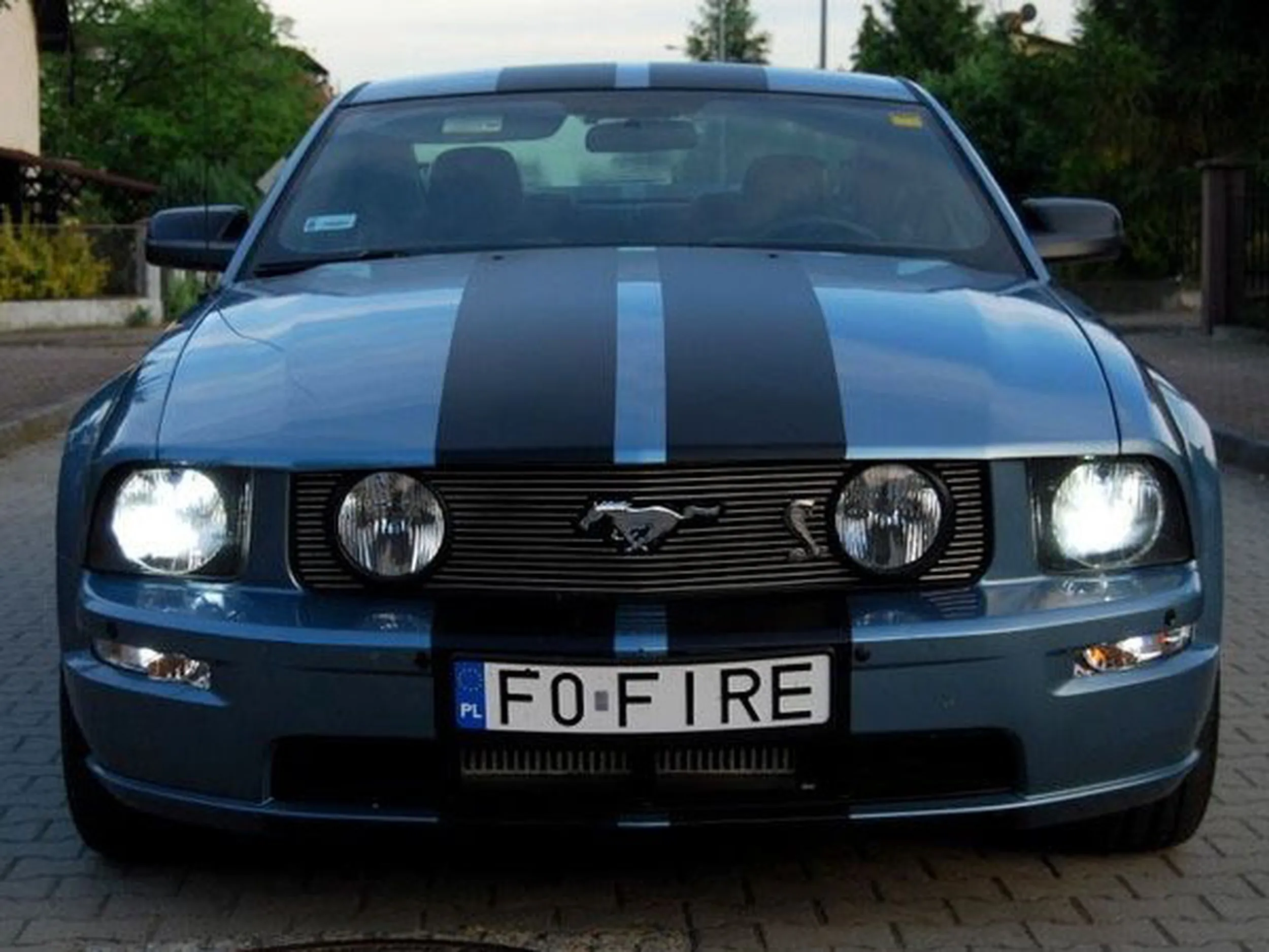 Fajny numer, blacha F0 FIRE