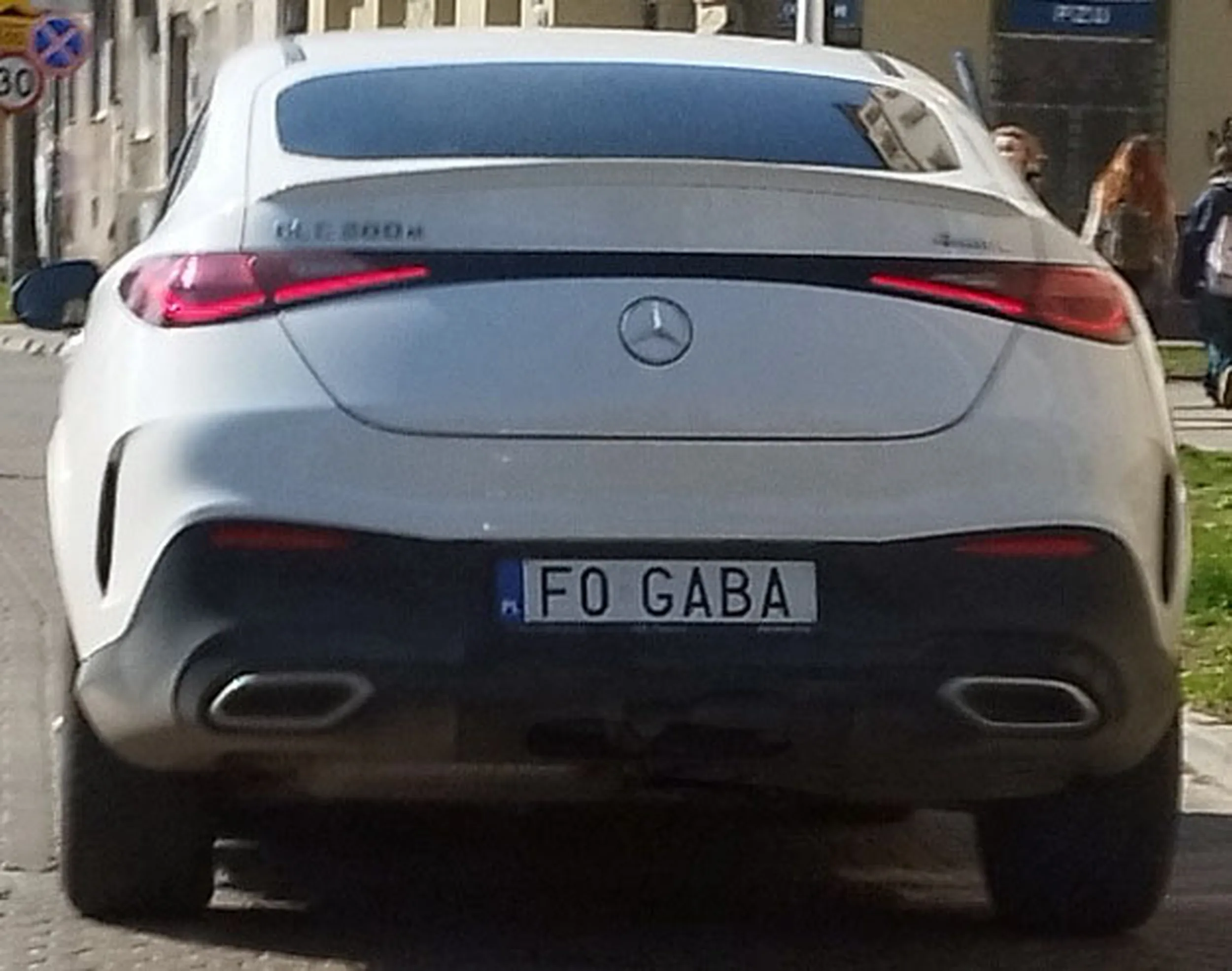 Fajny numer, blacha F0 GABA