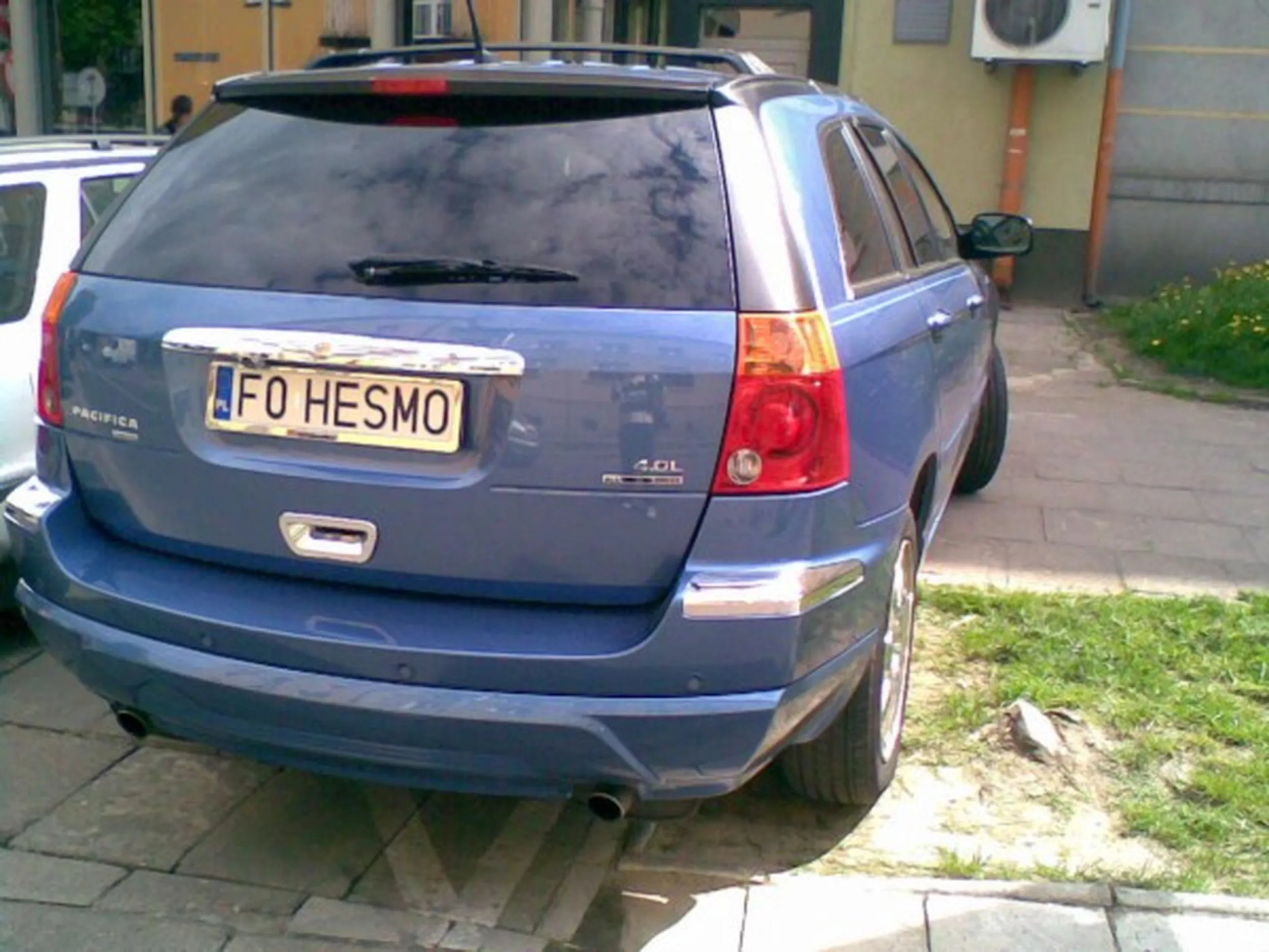 Fajny numer, blacha F0 HESMO