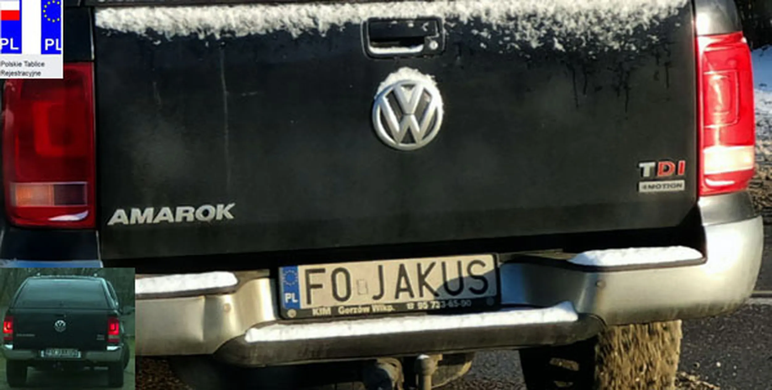 Fajny numer, blacha F0 JAKUS