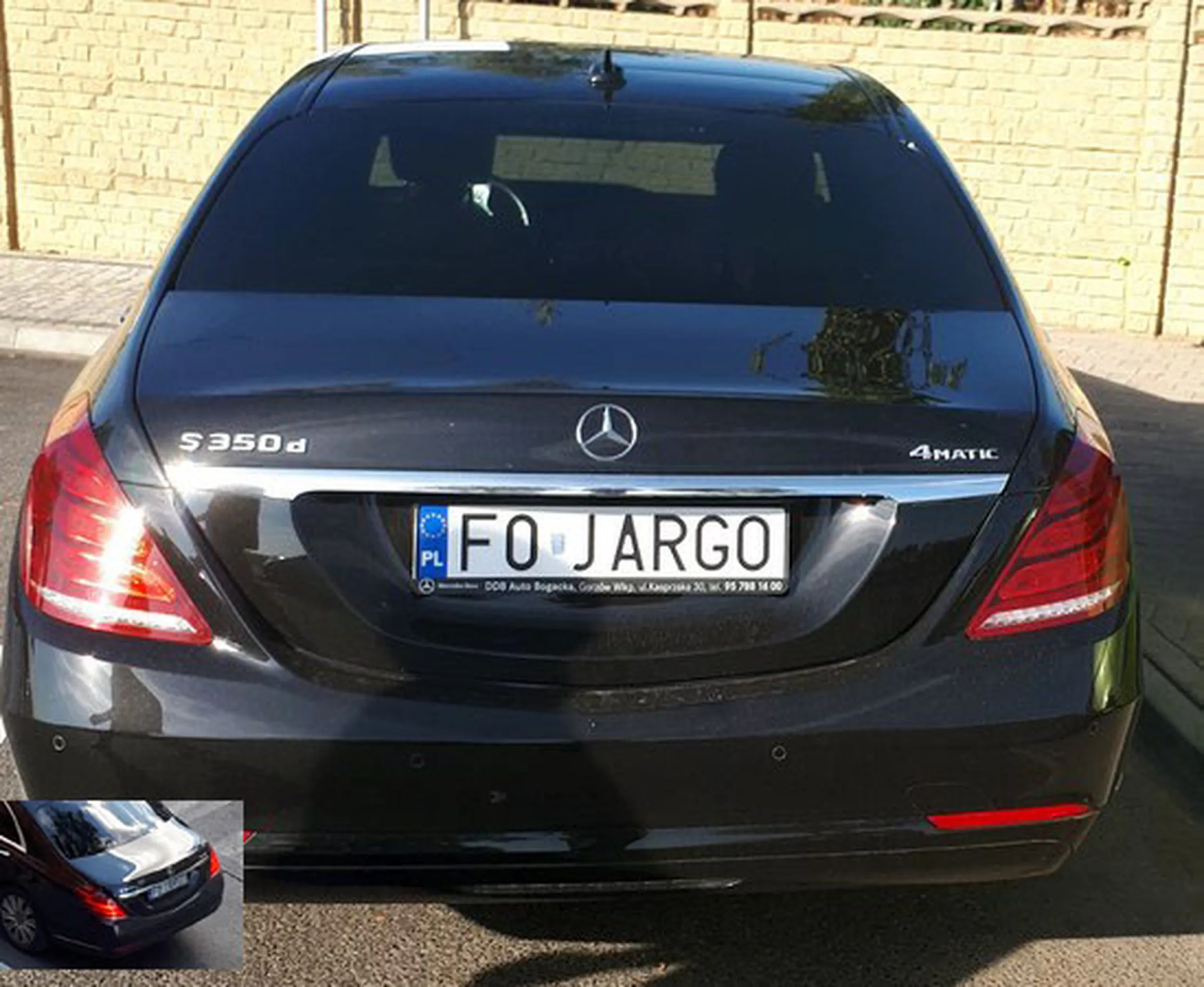 Fajny numer, blacha F0 JARGO