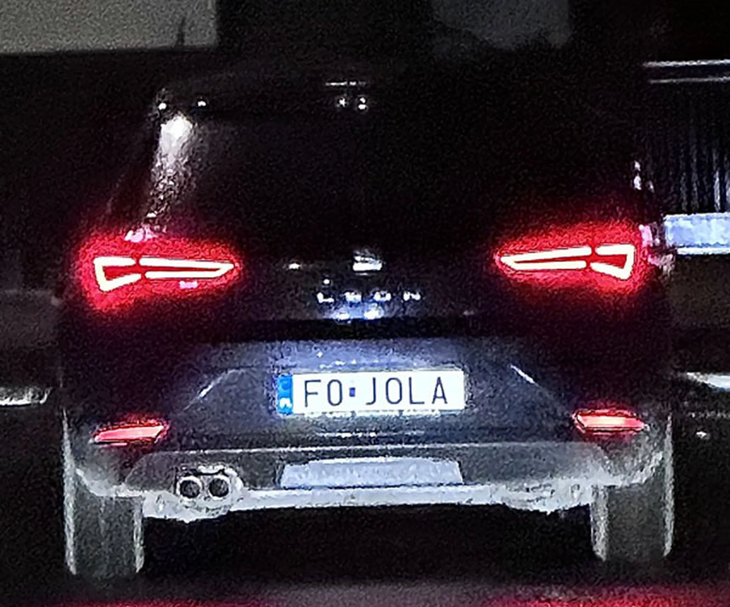 Fajny numer, blacha F0 JOLA