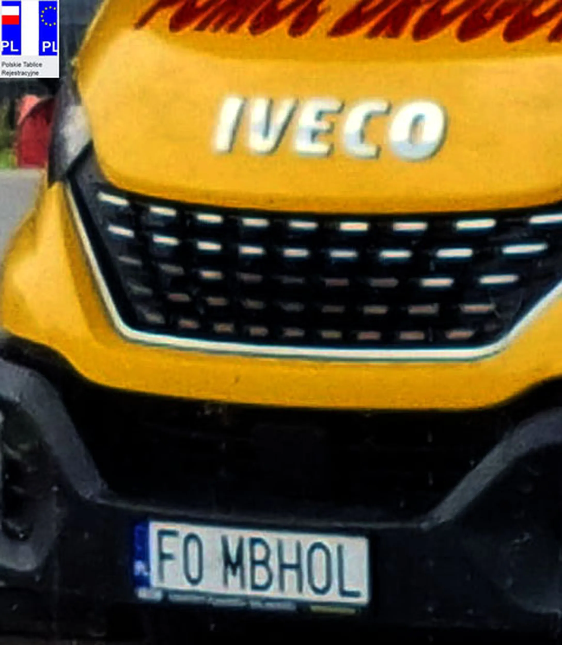 Fajny numer, blacha F0 MBHOL