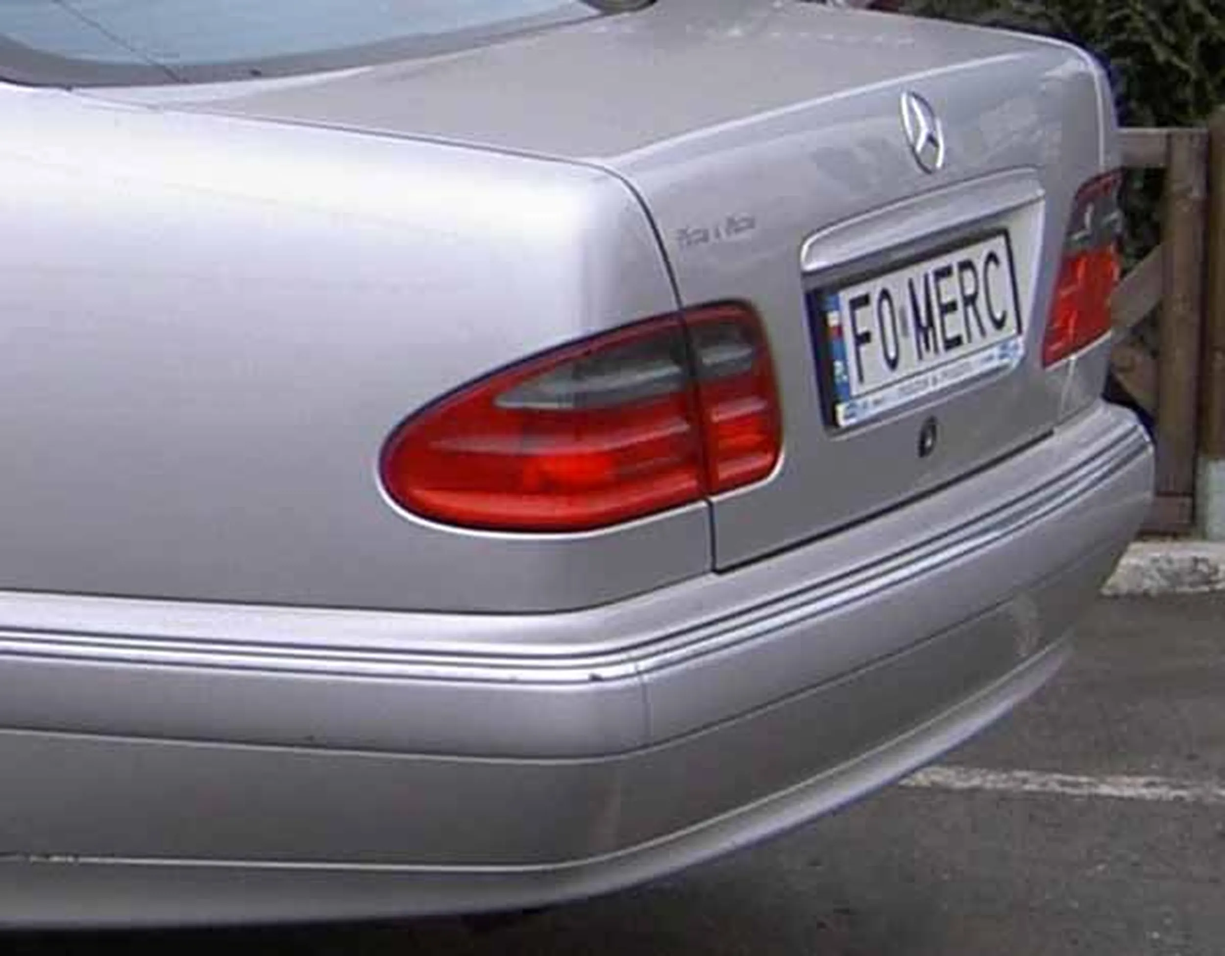 Fajny numer, blacha F0 MERC