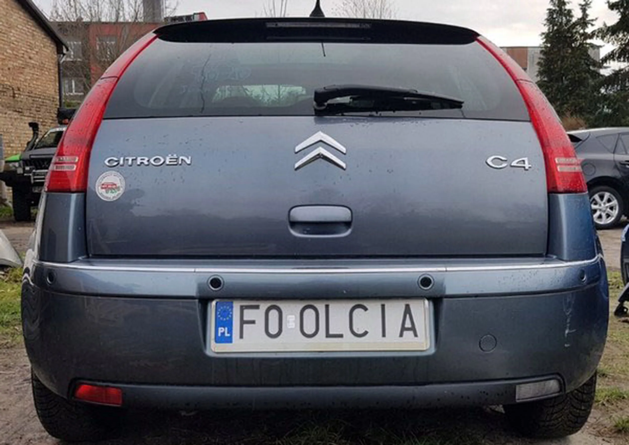 Fajny numer, blacha F0 OLCIA