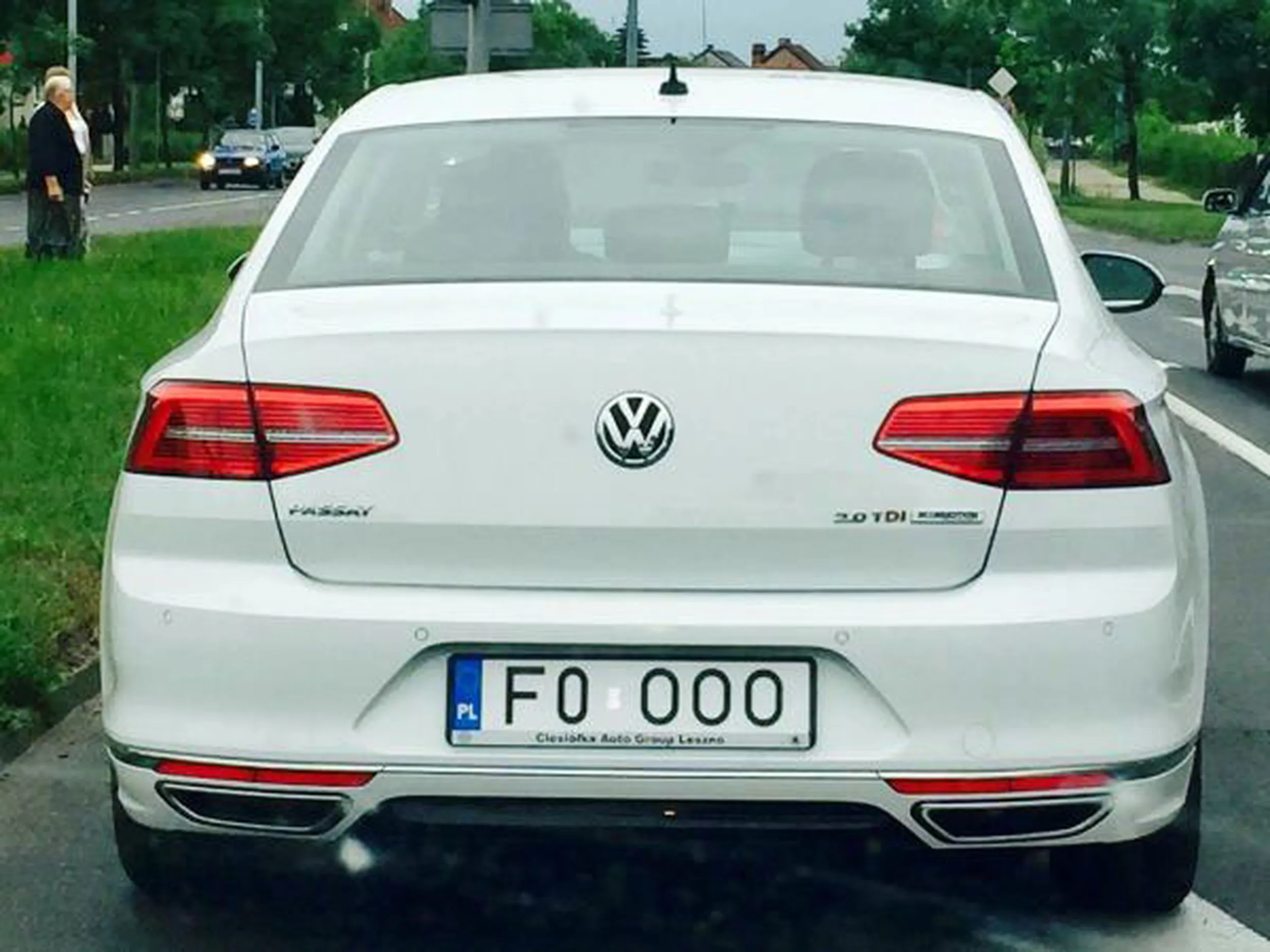 Fajny numer, blacha F0 OOO