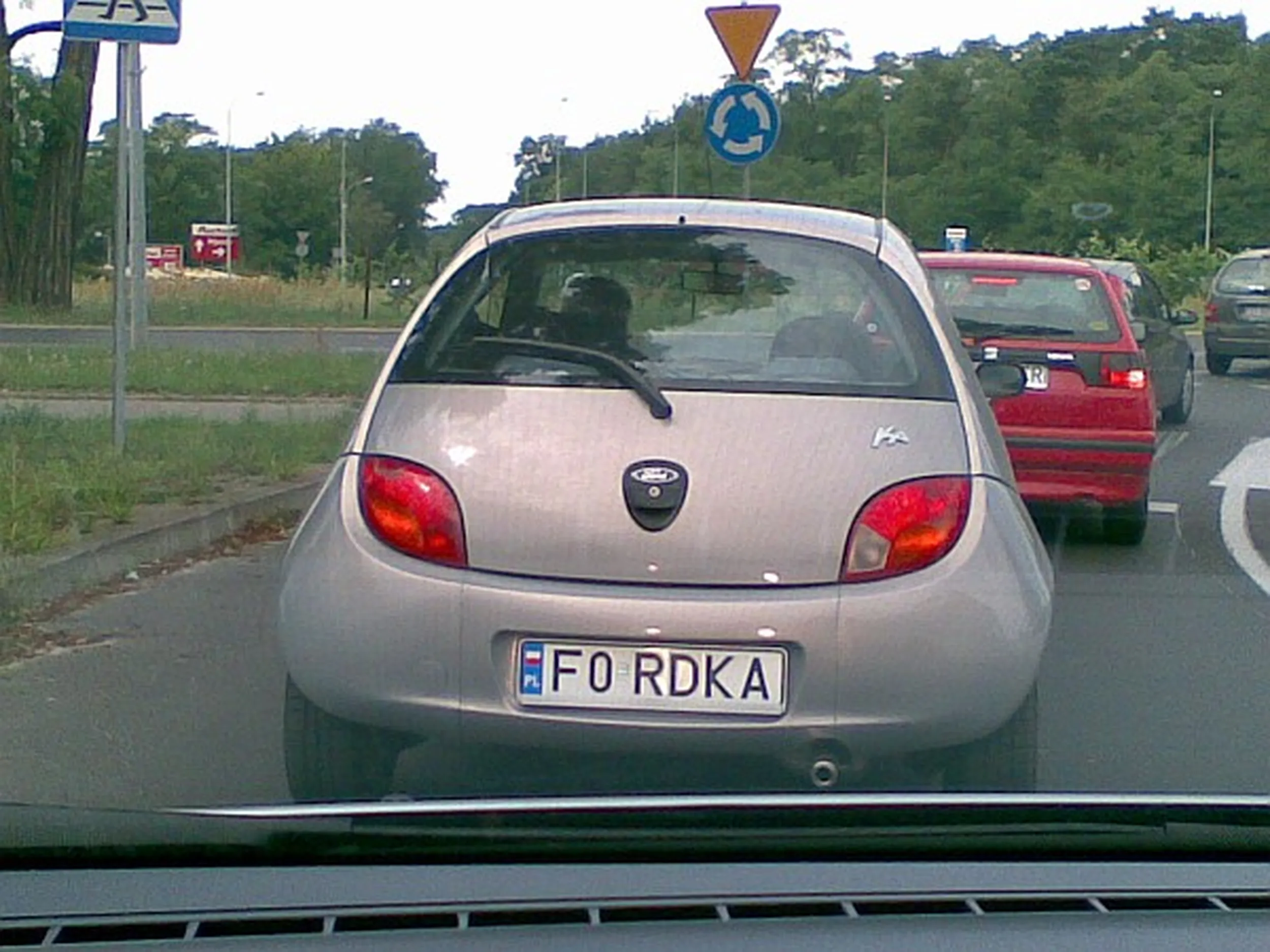 Fajny numer, blacha F0 RDKA