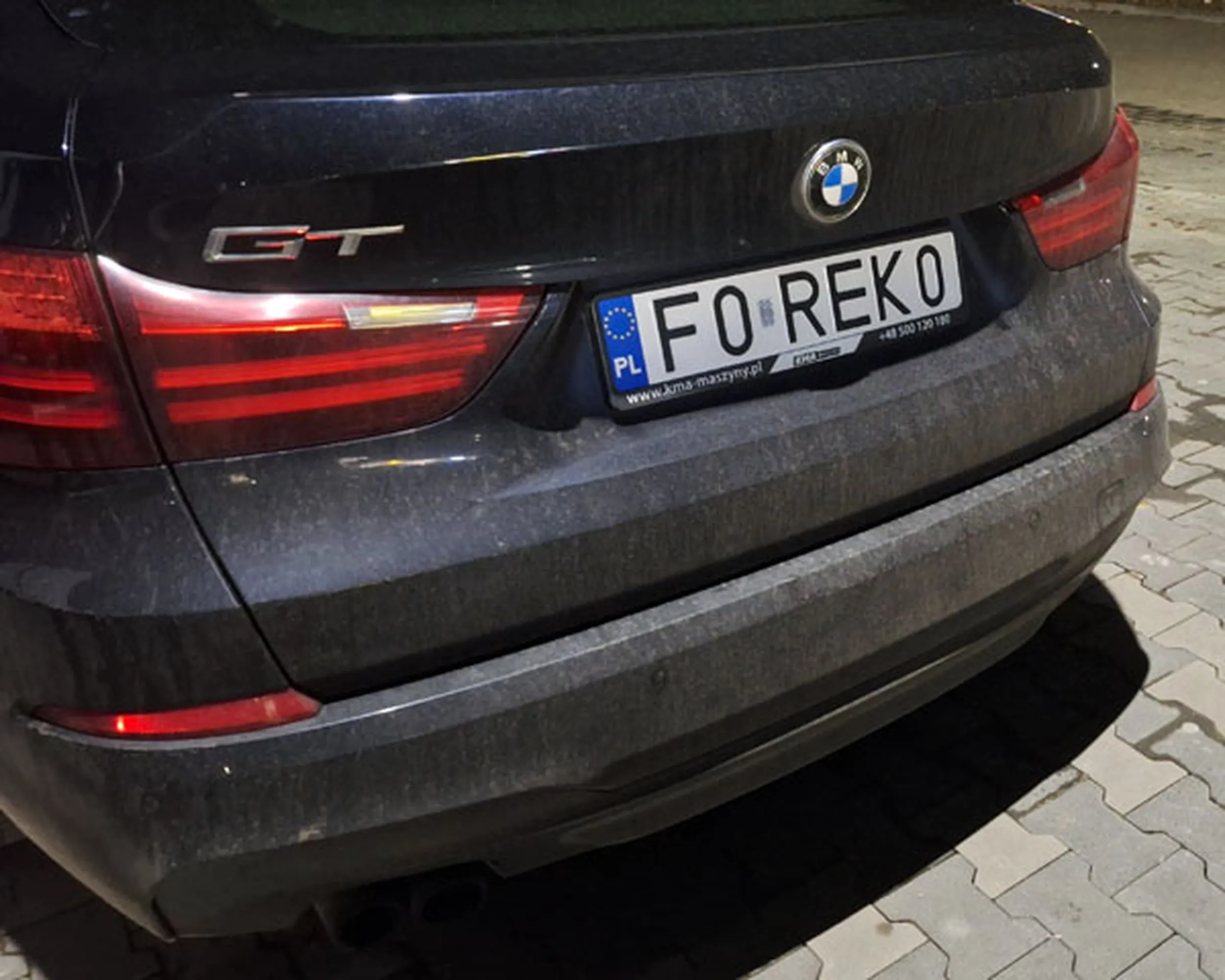 Fajny numer, blacha F0 REK0